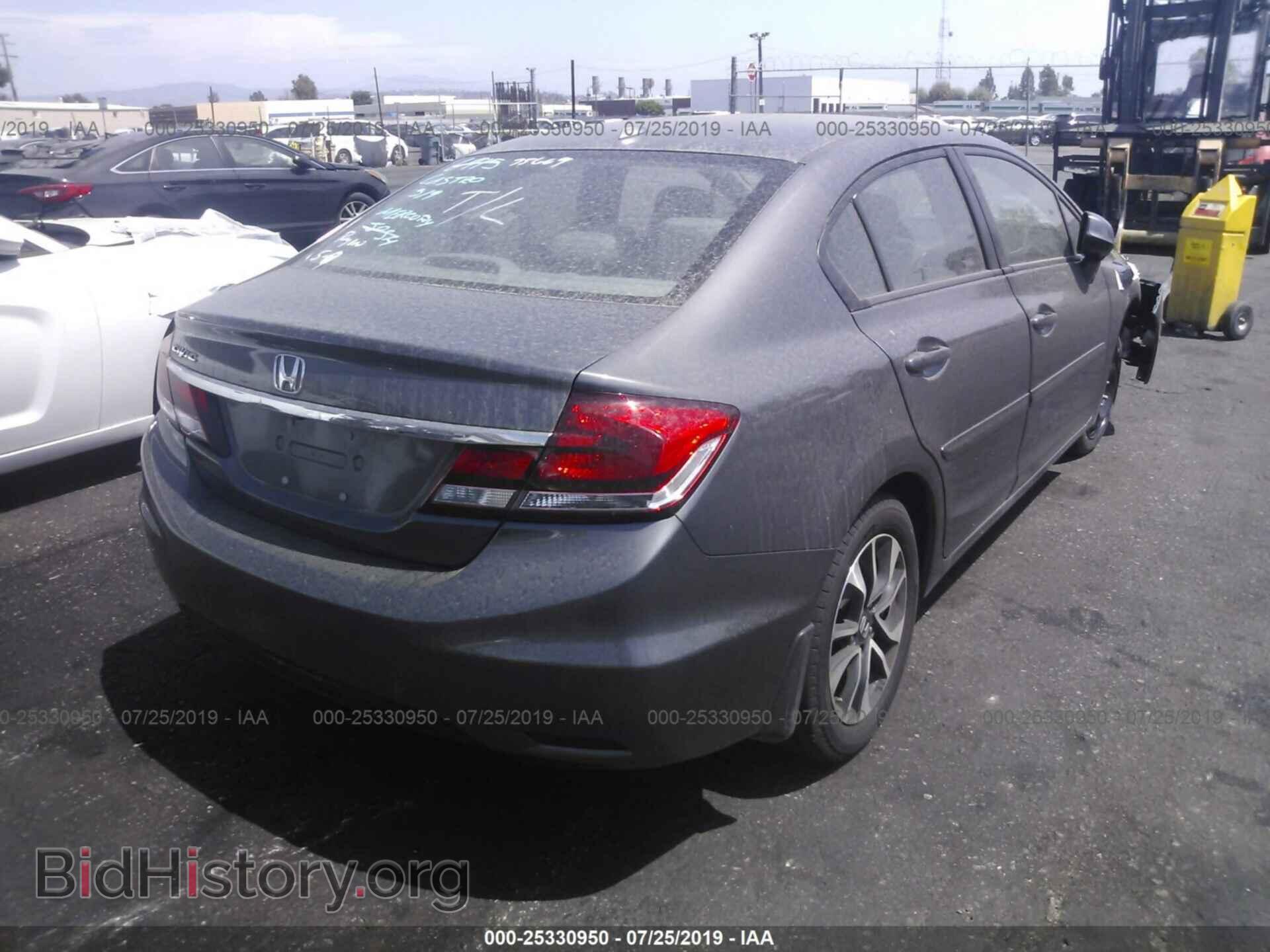 2013 HONDA CIVIC - VIN: 2HGFB2F96DH504254 - Фото 4