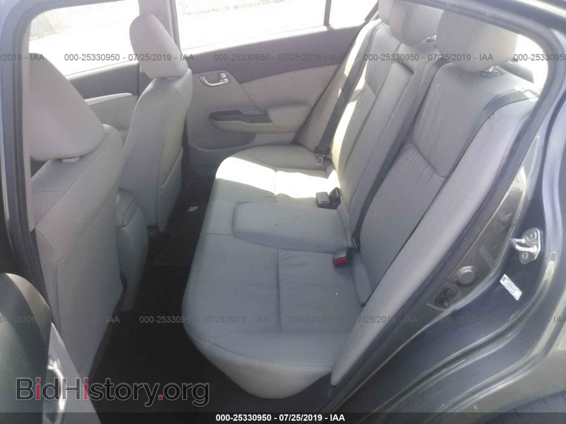 2013 HONDA CIVIC - VIN: 2HGFB2F96DH504254 - Фото 8