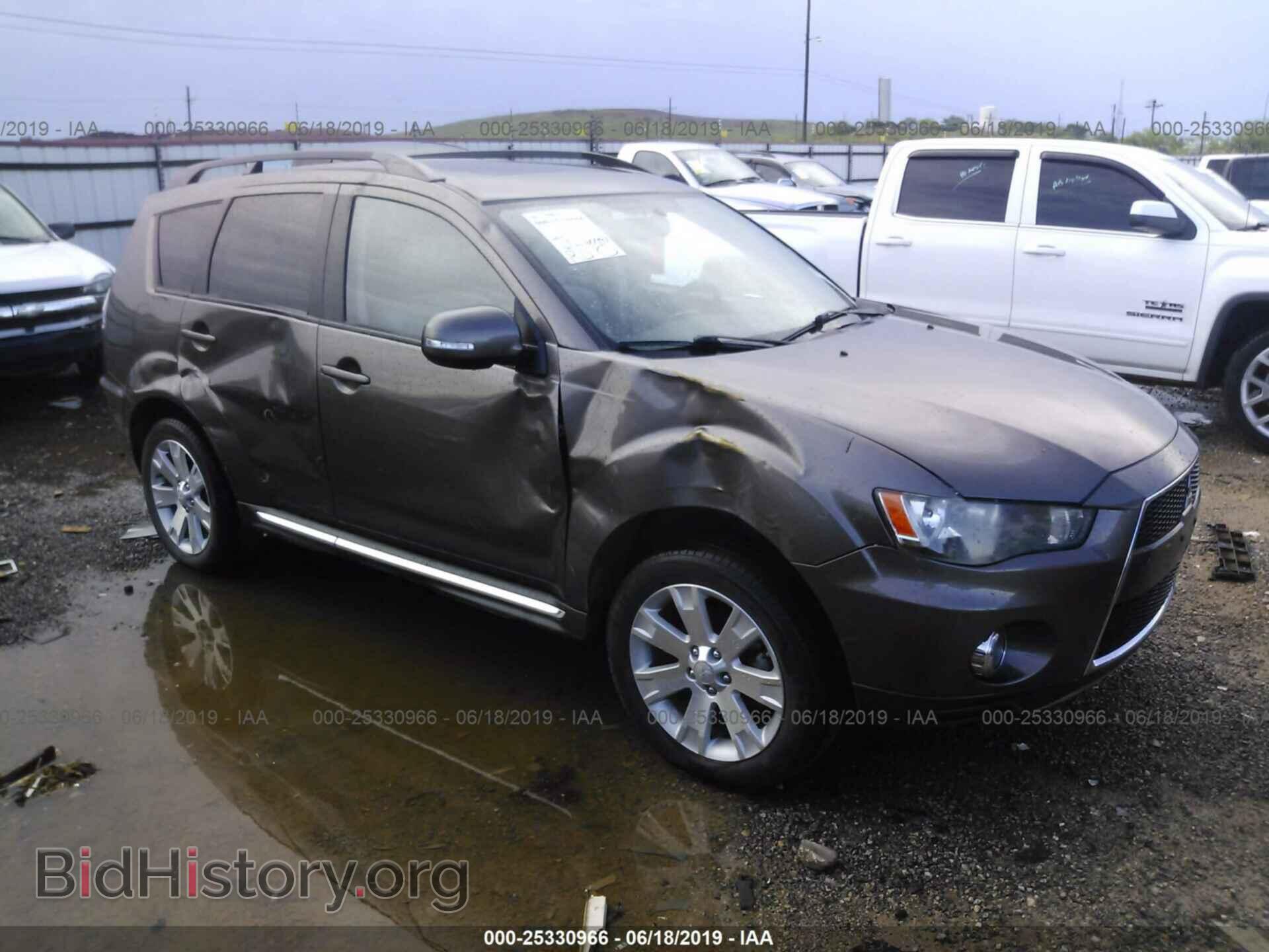 Photo JA4AS3AW9CU028308 - MITSUBISHI OUTLANDER 2012