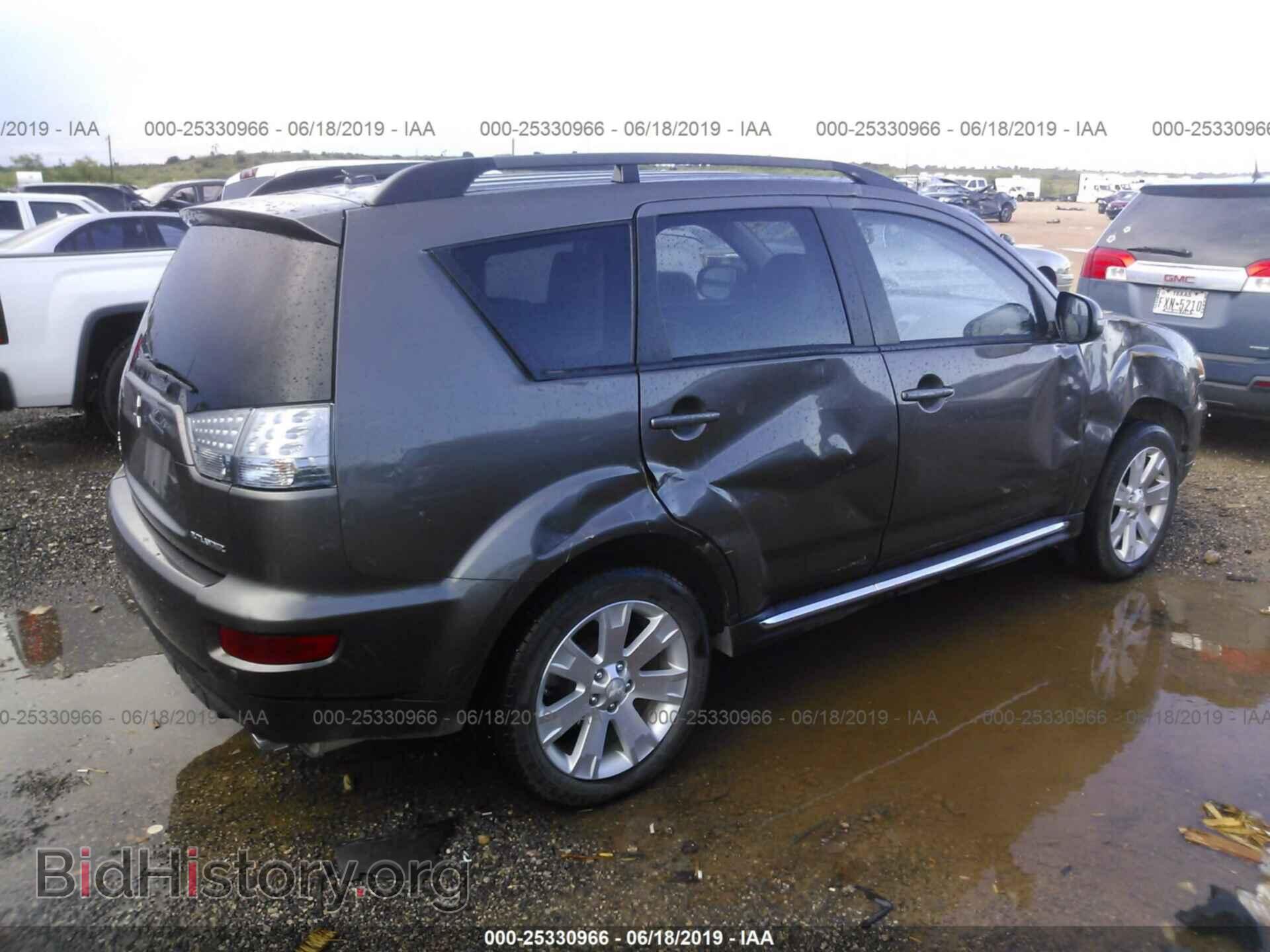 2012 MITSUBISHI OUTLANDER - VIN: JA4AS3AW9CU028308 - Фото 4