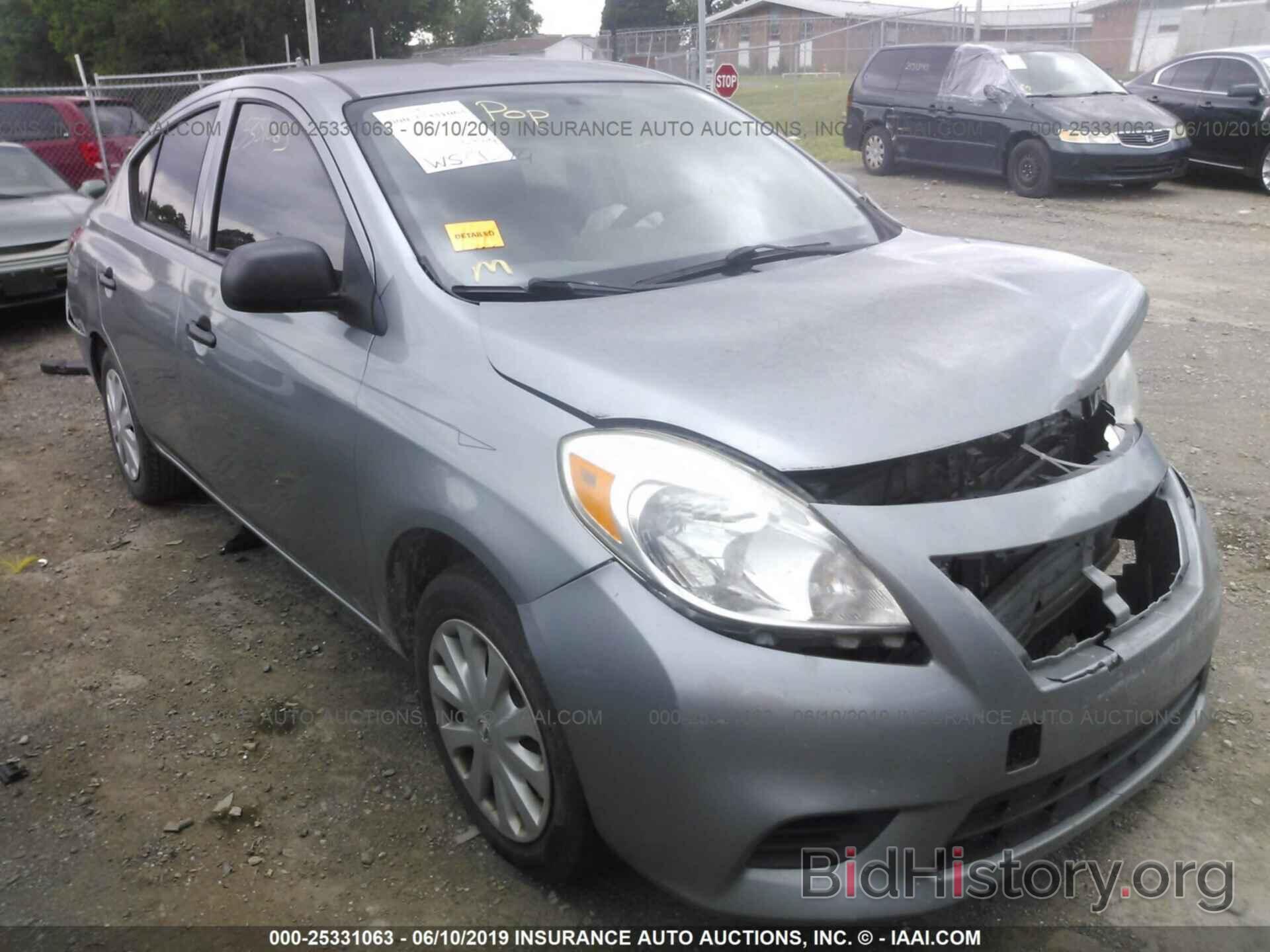 Фотография 3N1CN7AP9CL918519 - NISSAN VERSA 2012