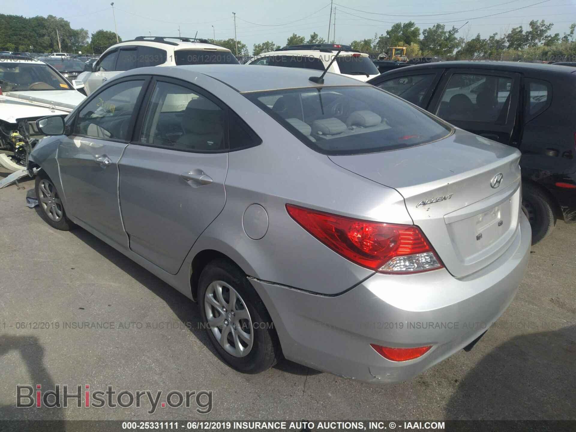 2014 HYUNDAI ACCENT - VIN: KMHCT4AE0EU753545 - Фото 3