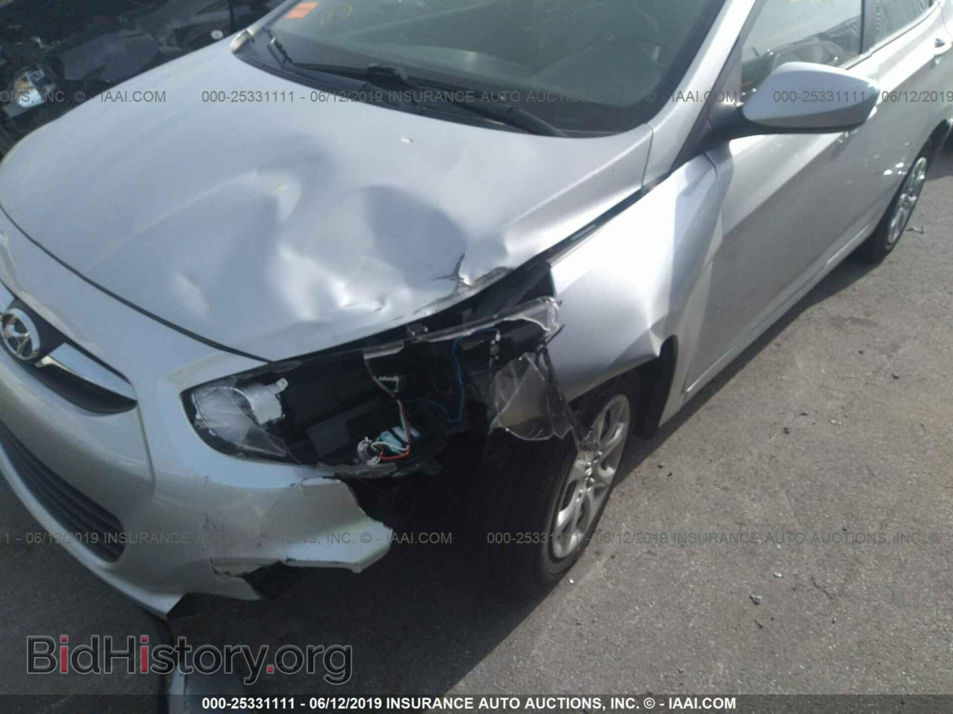 2014 HYUNDAI ACCENT - VIN: KMHCT4AE0EU753545 - Фото 6