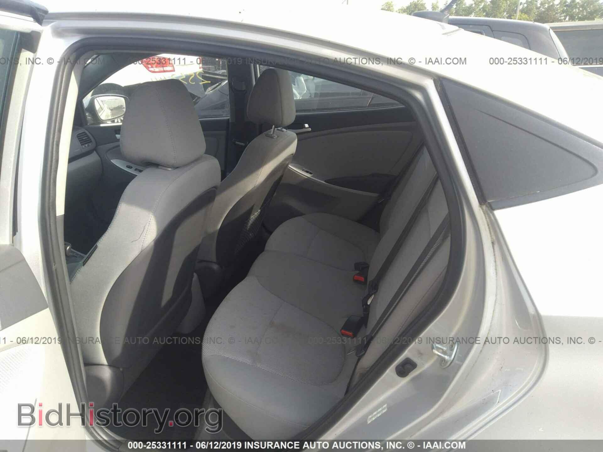 2014 HYUNDAI ACCENT - VIN: KMHCT4AE0EU753545 - Фото 8
