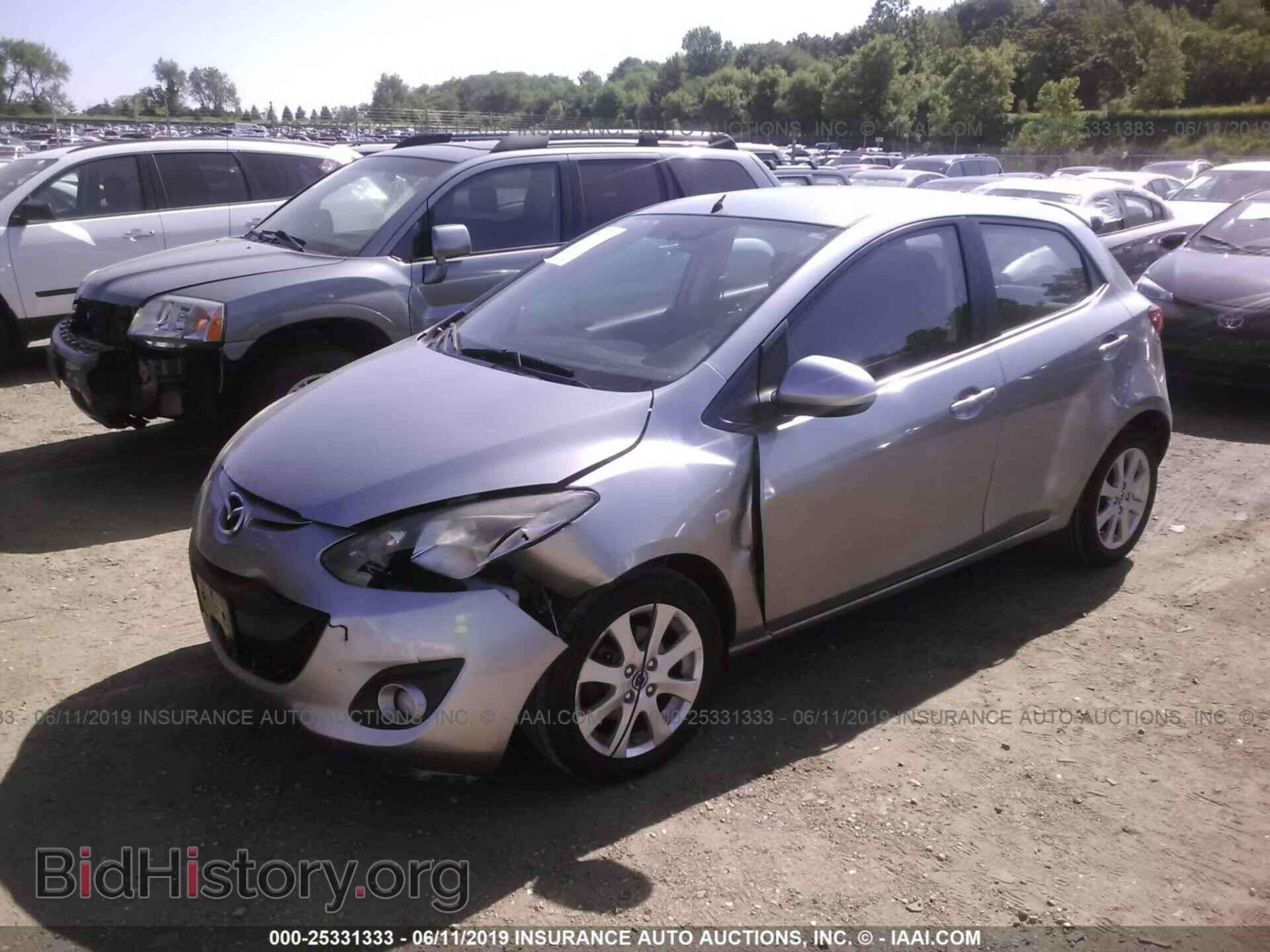 2013 MAZDA MAZDA2 - VIN: JM1DE1LY3D0158512 - Фото 2