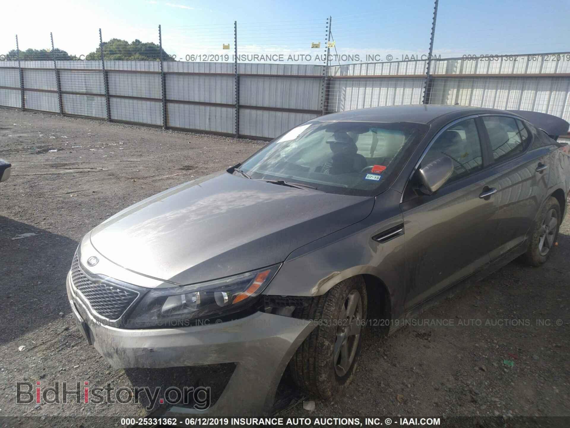 2014 KIA OPTIMA - VIN: 5XXGM4A72EG299969 - Фото 2