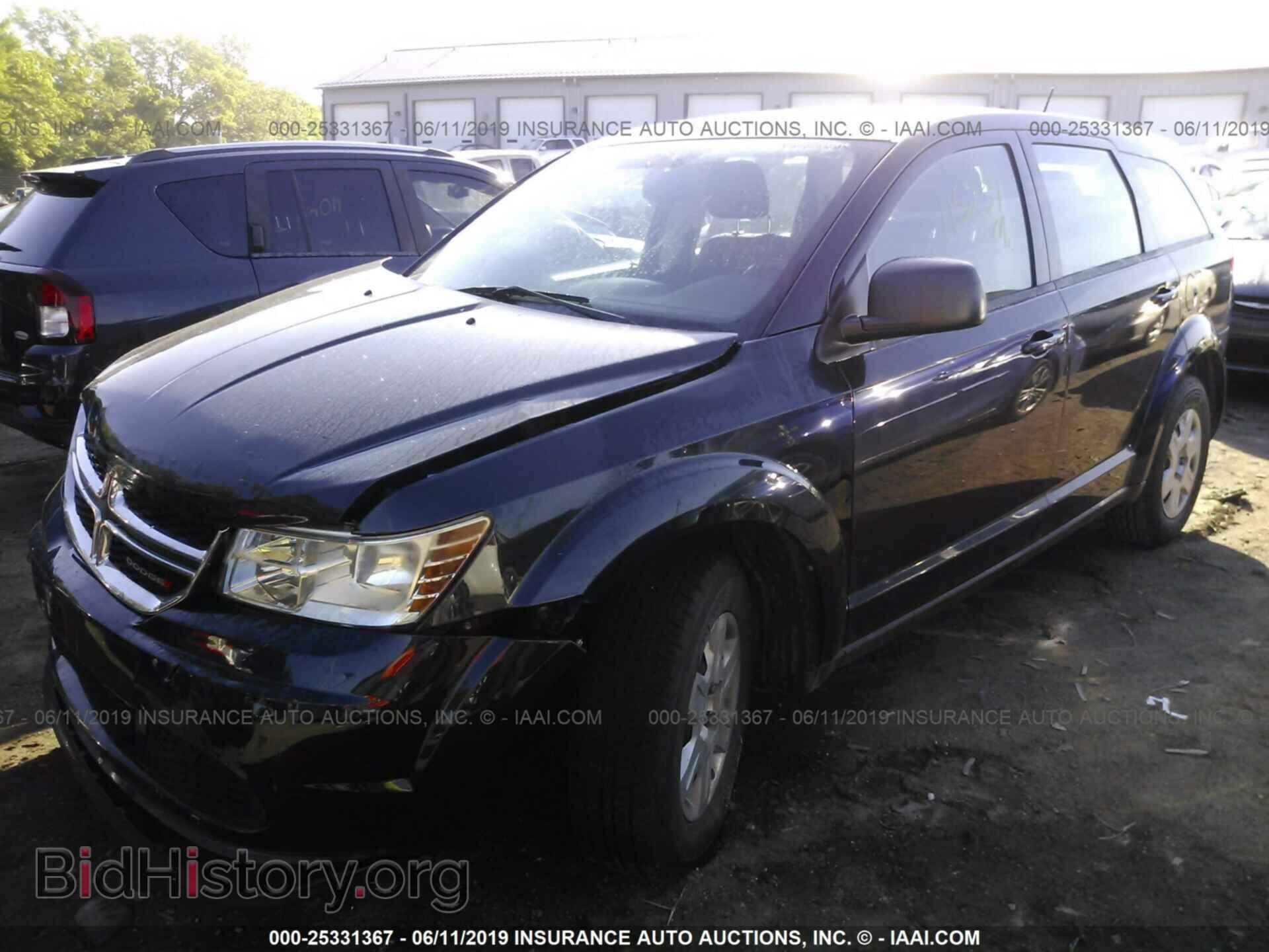 2012 DODGE JOURNEY - VIN: 3C4PDCAB8CT204203 - Фото 2