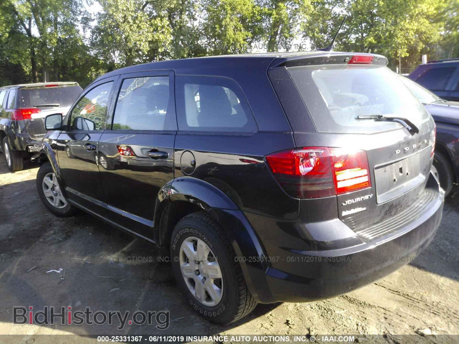 2012 DODGE JOURNEY - VIN: 3C4PDCAB8CT204203 - Фото 3
