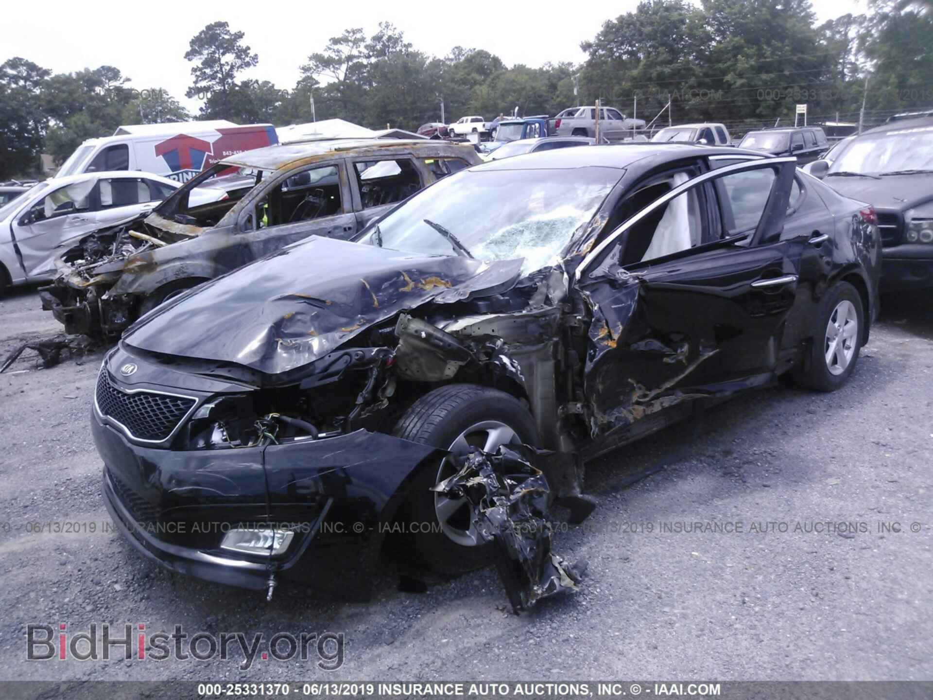 2015 KIA OPTIMA - VIN: KNAGM4A77F5660759 - Фото 2