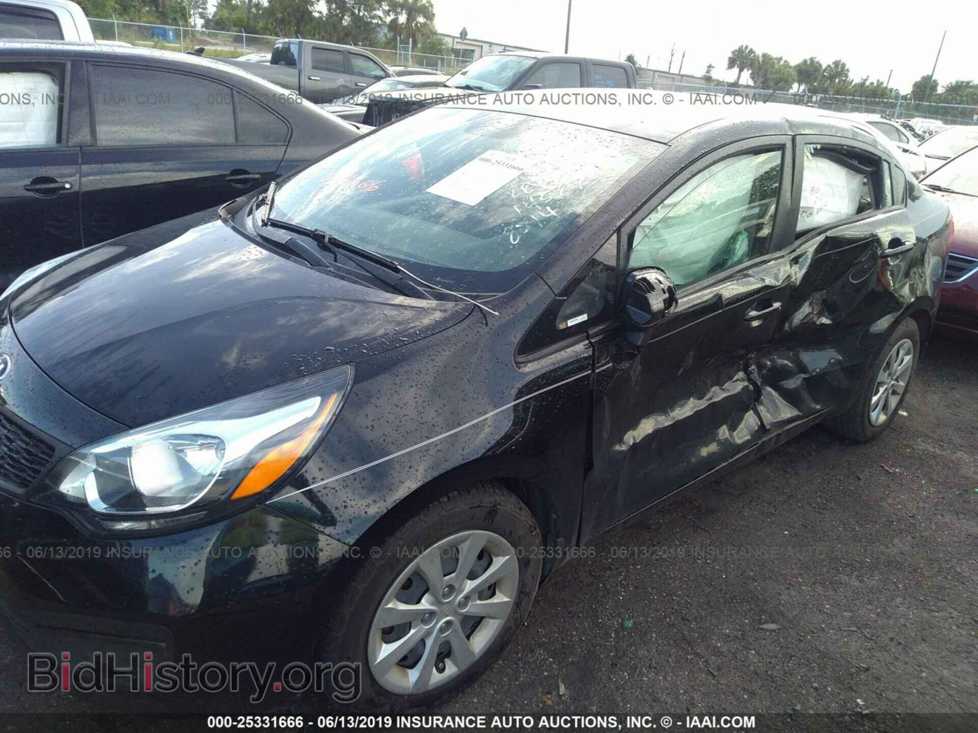 2014 KIA RIO - VIN: KNADM4A34E6398014 - Фото 6