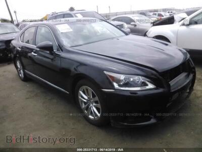 2016 Lexus LS 460, black — VIN JTHBL5EF2G5139164, IAAI