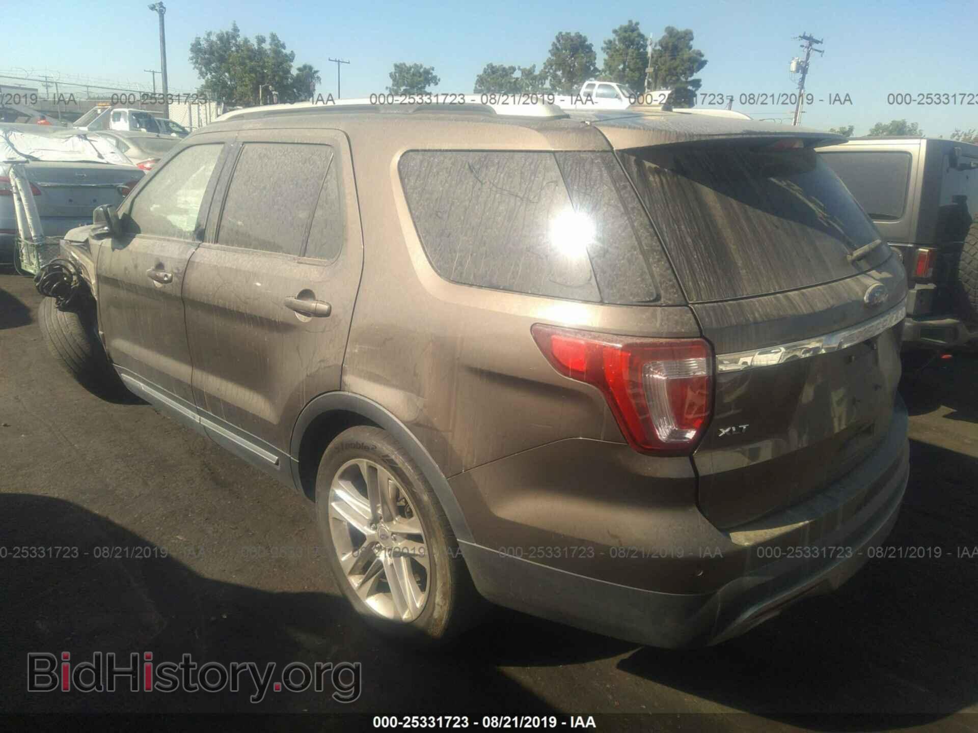 2016 FORD EXPLORER - VIN: 1FM5K7D85GGD28441 - Фото 3