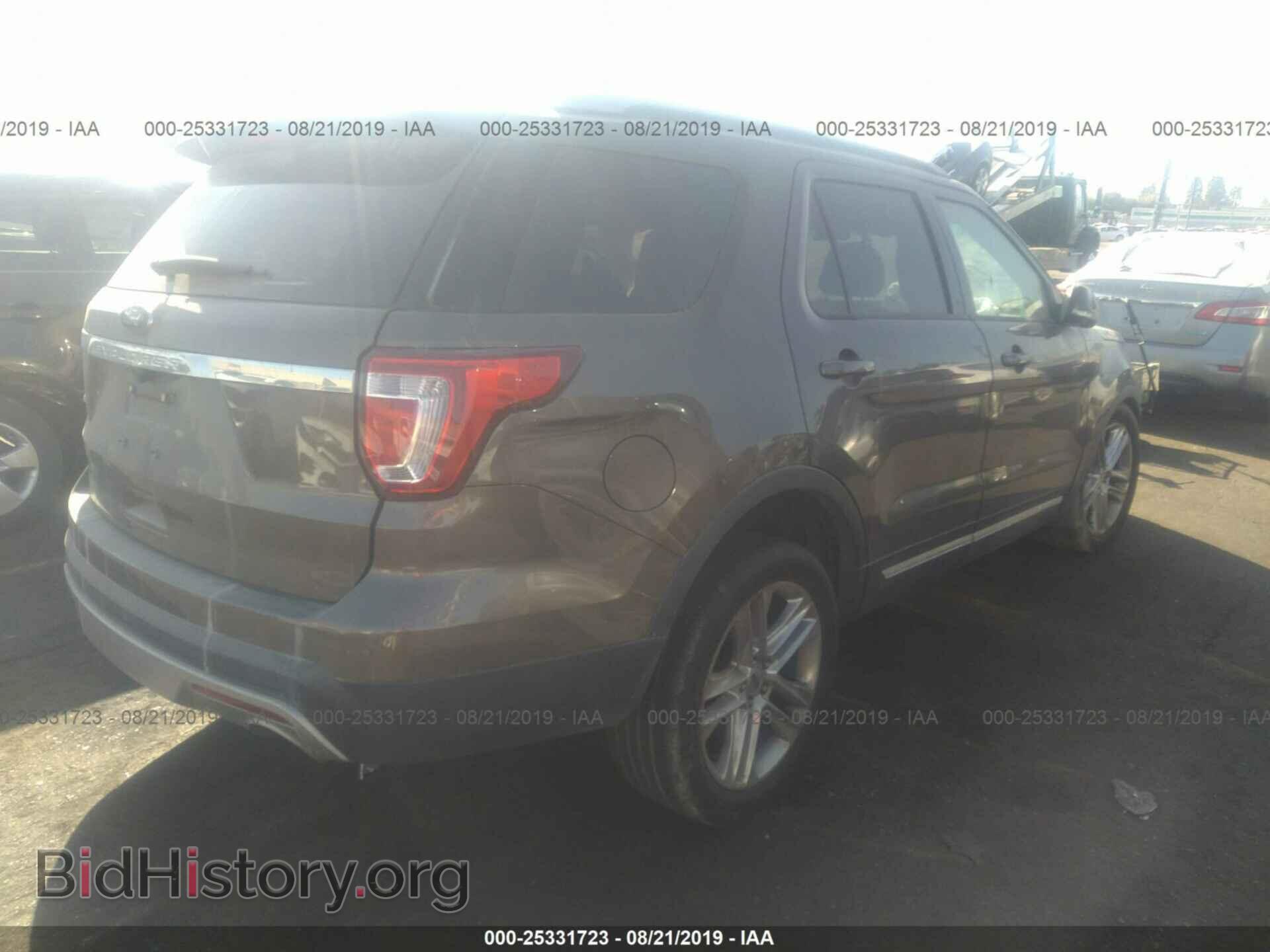 2016 FORD EXPLORER - VIN: 1FM5K7D85GGD28441 - Фото 4