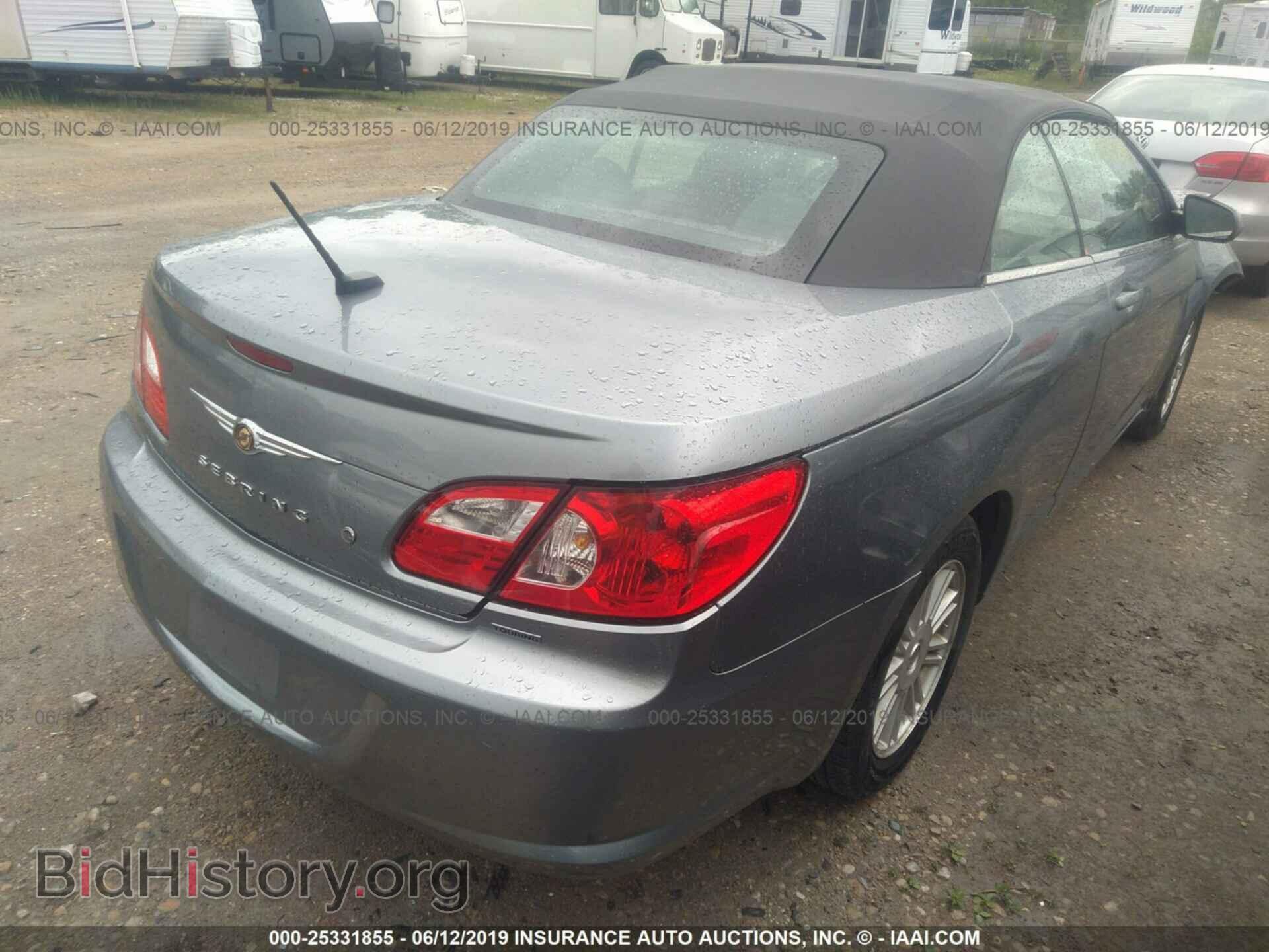 2008 CHRYSLER SEBRING - VIN: 1C3LC55RX8N135384 - Фото 4