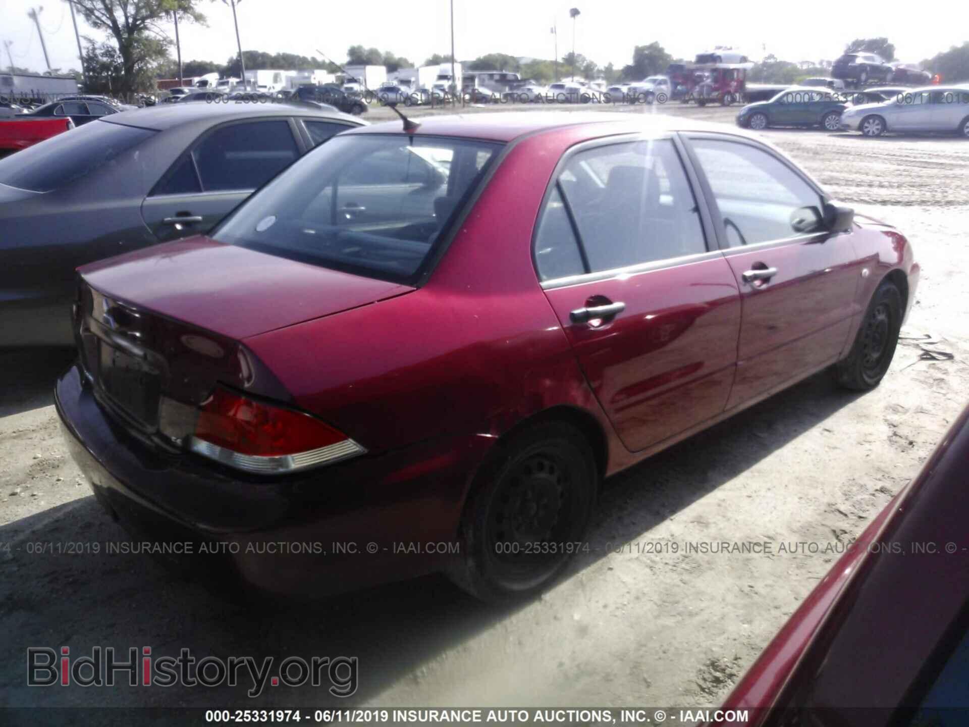 2006 MITSUBISHI LANCER - VIN: JA3AJ26E16U037574 - Фото 4