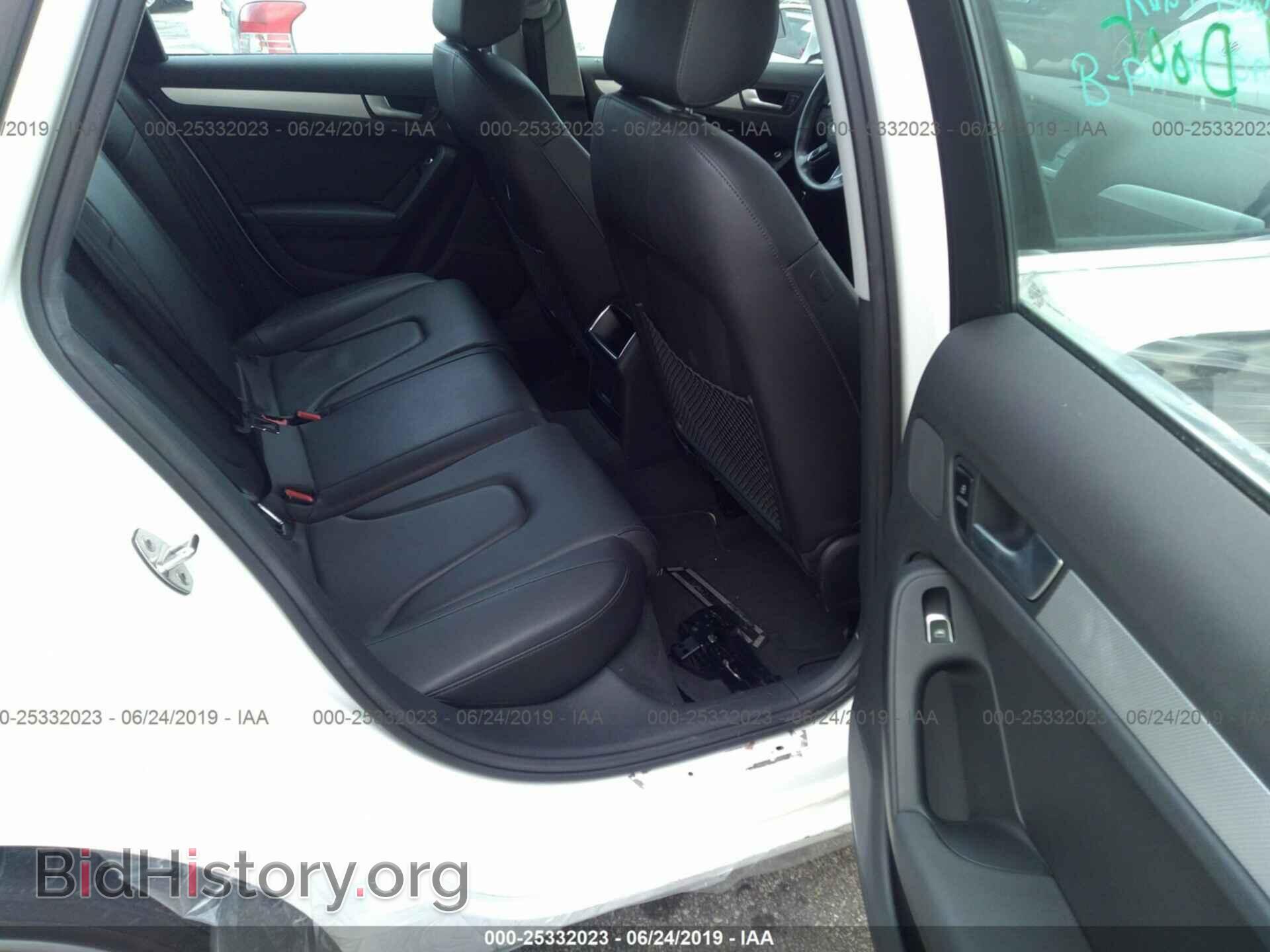 2013 AUDI A4 - VIN: WAUAFAFL6DA168300 - Фото 8