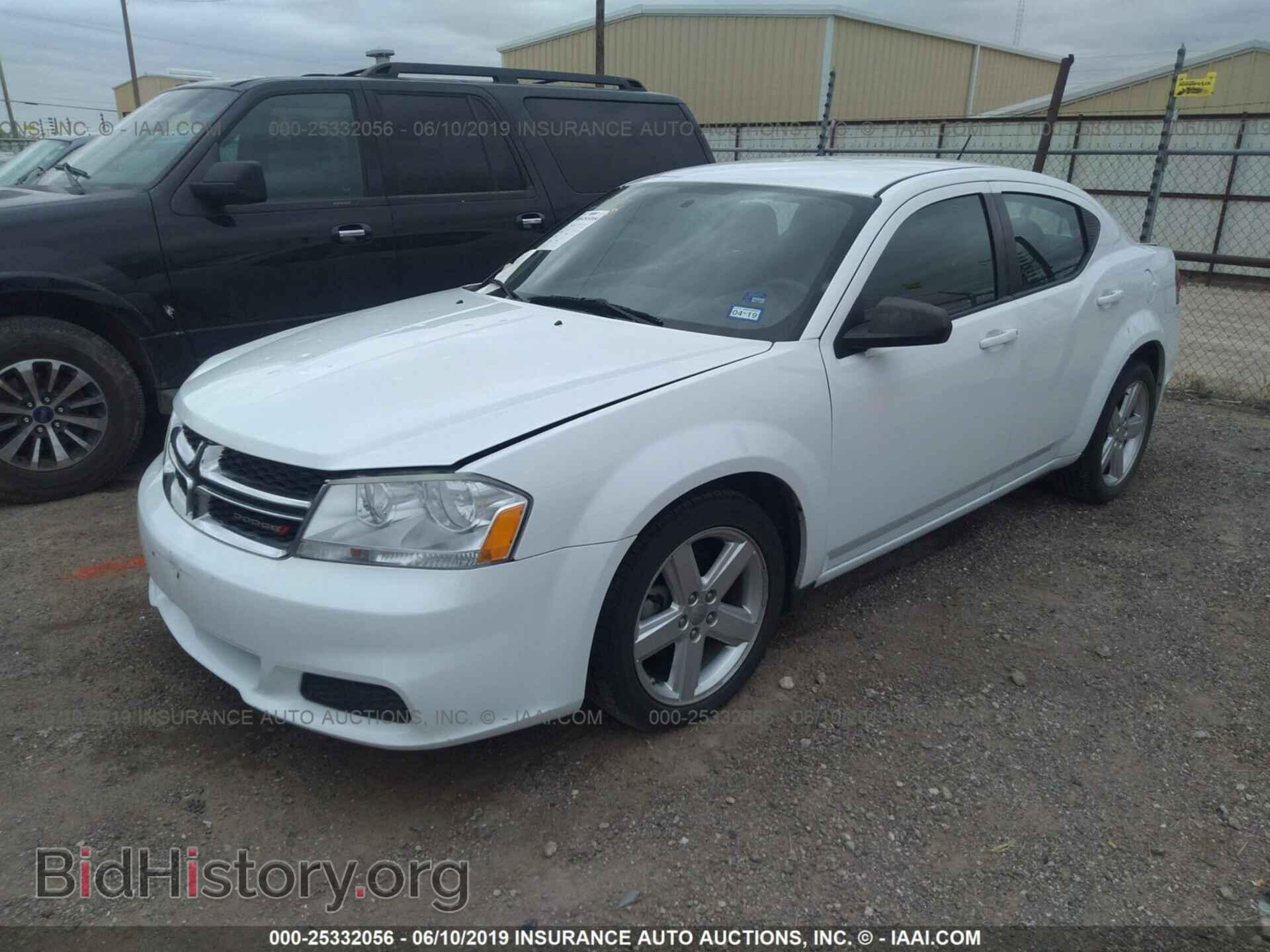 2013 DODGE AVENGER - VIN: 1C3CDZAB4DN551468 - Фото 2
