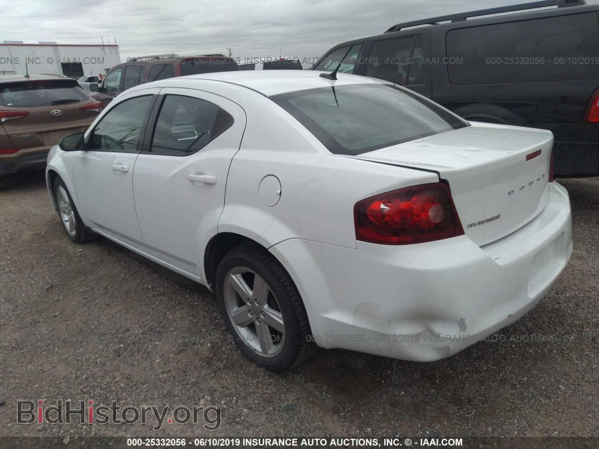 2013 DODGE AVENGER - VIN: 1C3CDZAB4DN551468 - Фото 3