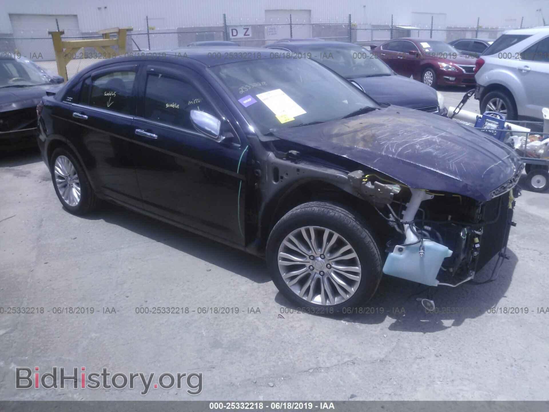 Фотография 1C3CCBCG8CN161202 - CHRYSLER 200 2012