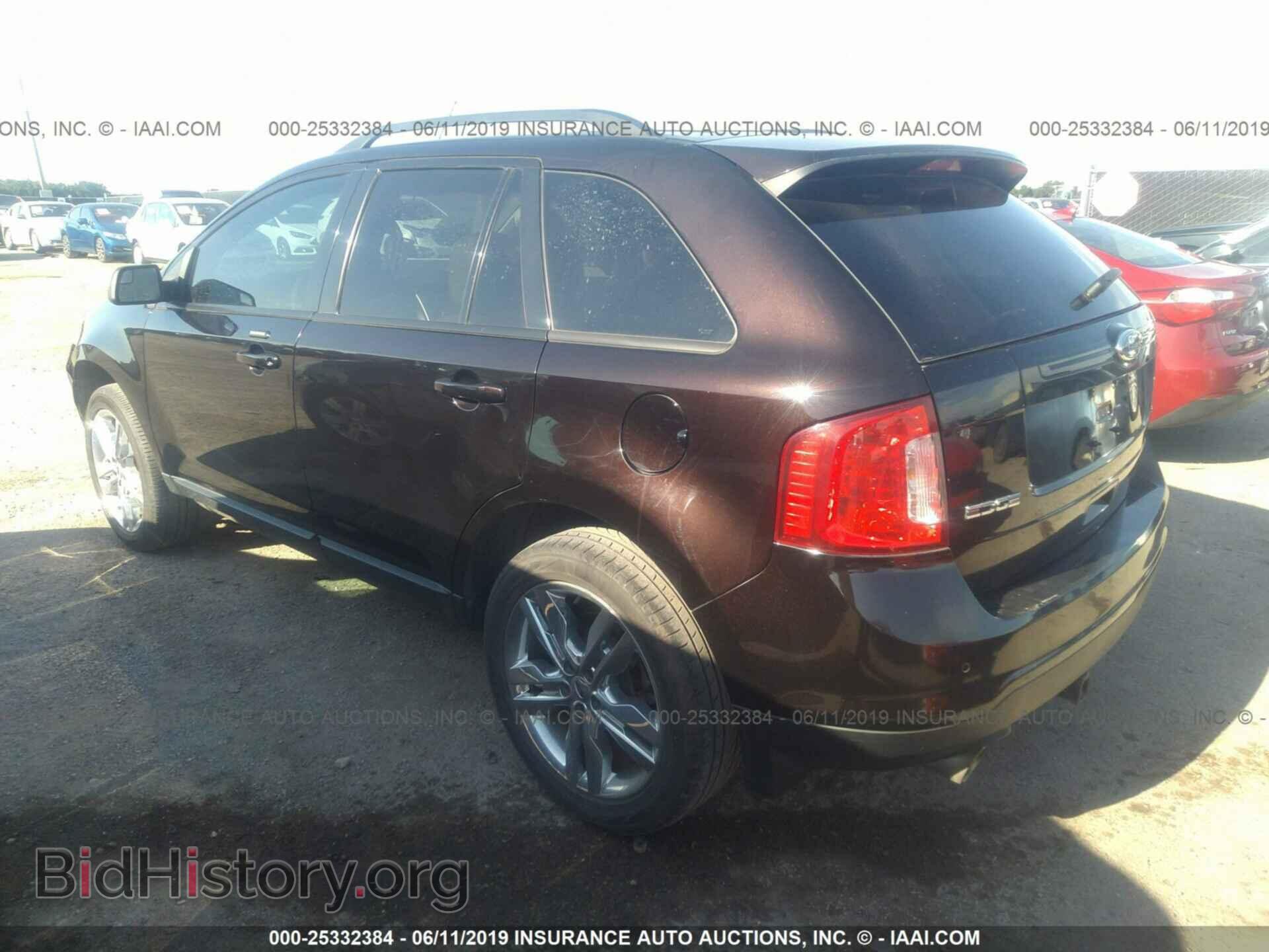 2013 FORD EDGE - VIN: 2FMDK3JC3DBC25728 - Фото 3
