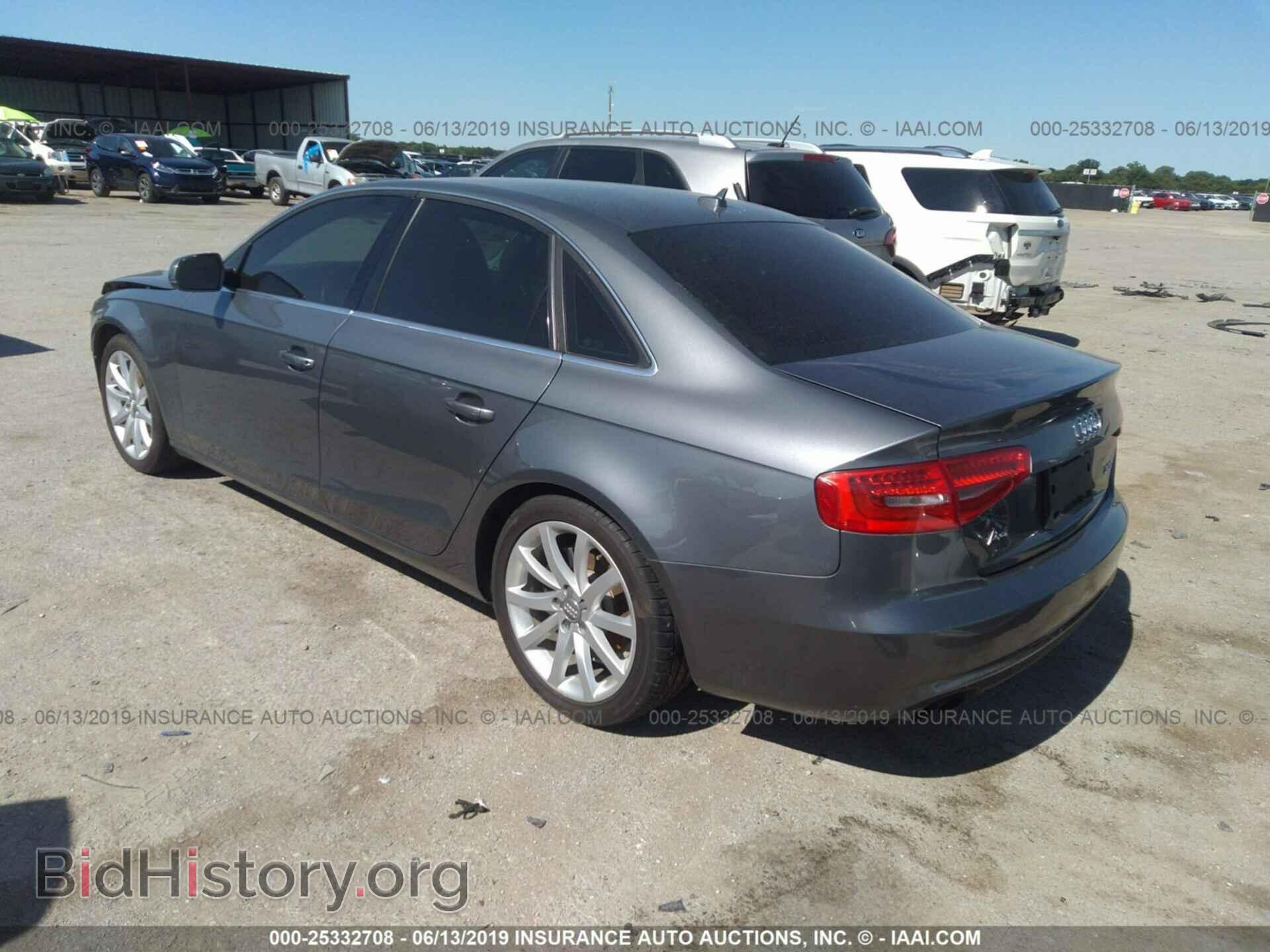 2013 AUDI A4 - VIN: WAUEFAFL3DN020678 - Photo 3