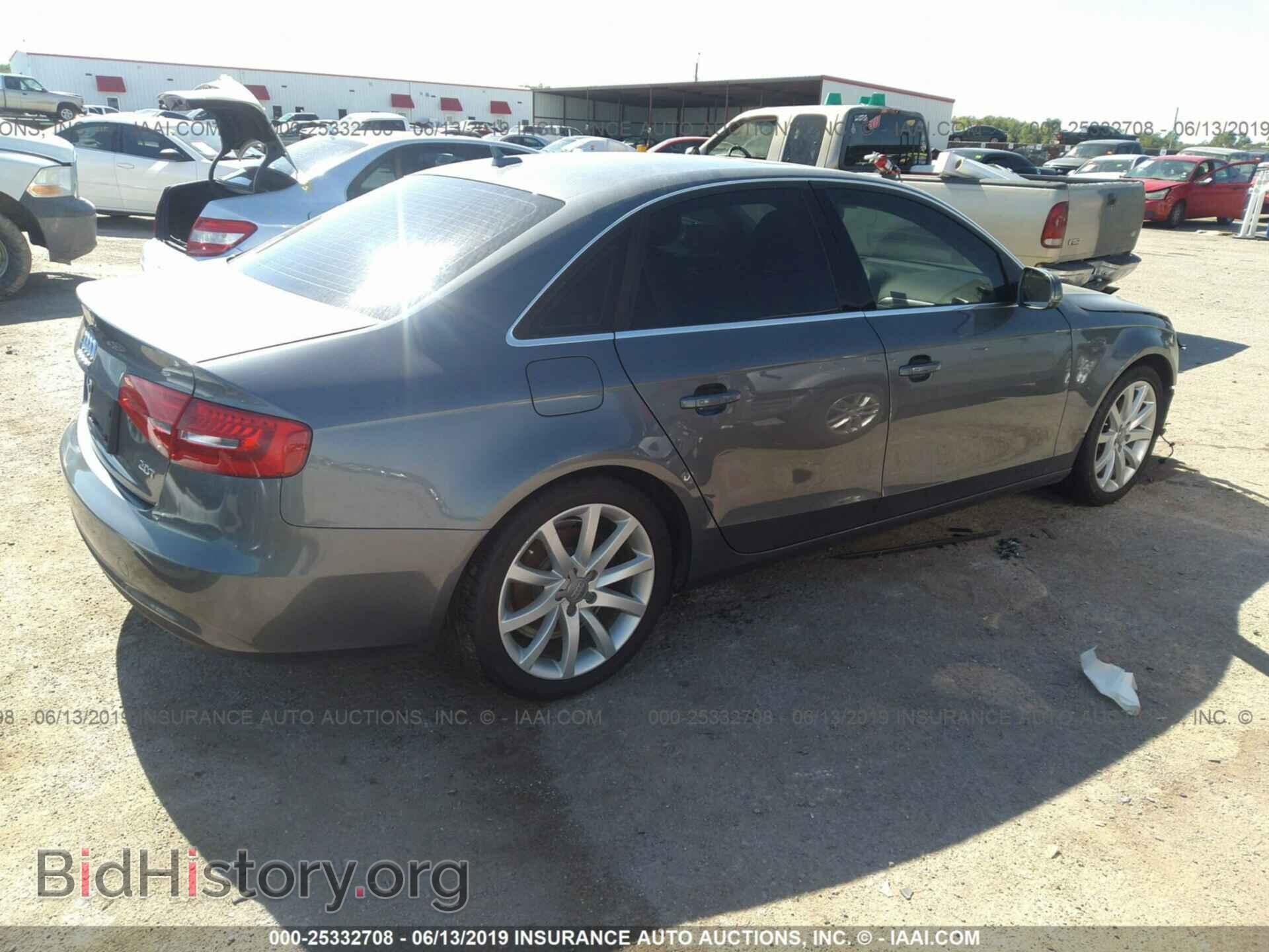 2013 AUDI A4 - VIN: WAUEFAFL3DN020678 - Photo 4
