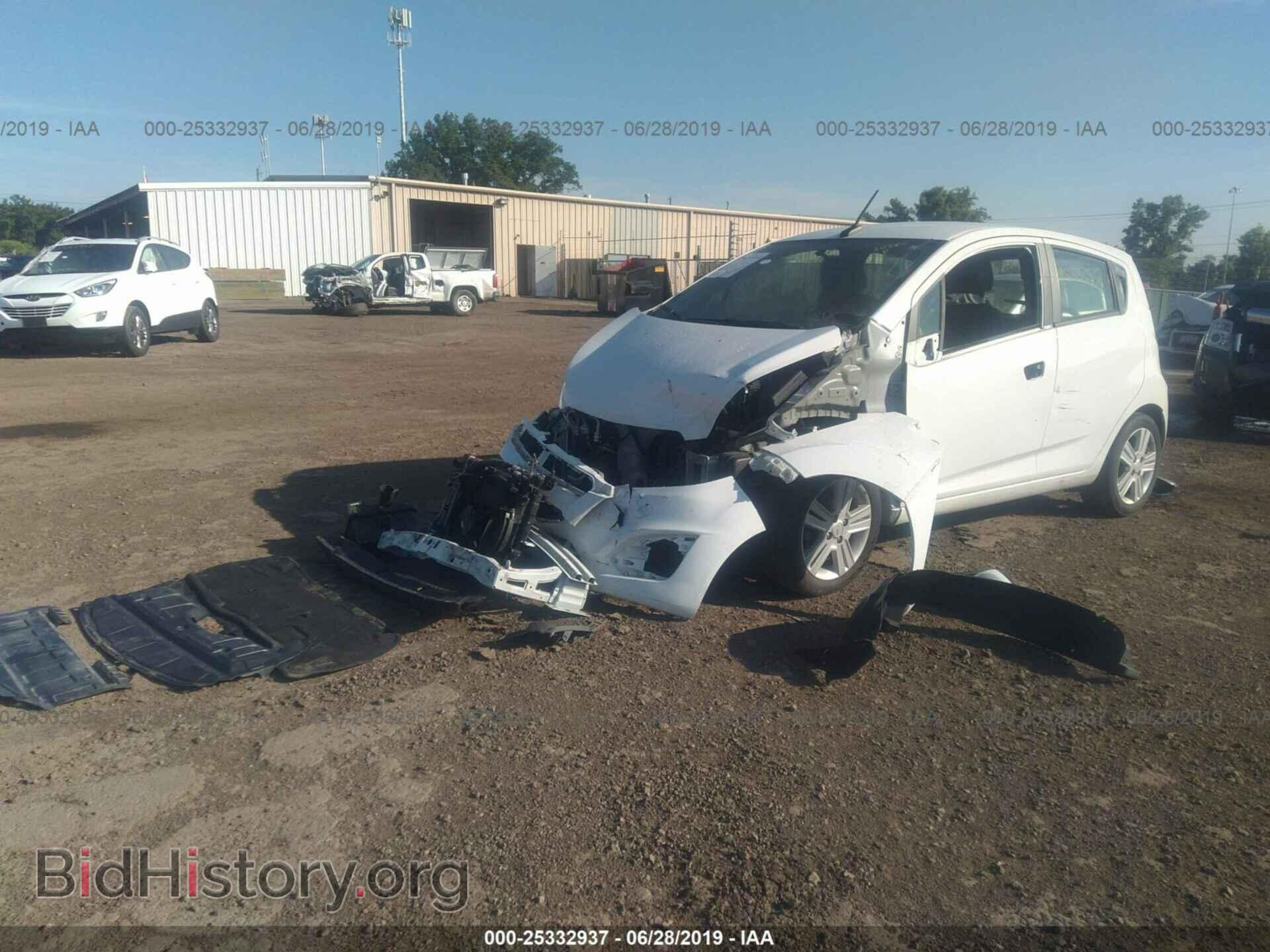 2014 CHEVROLET SPARK - VIN: KL8CD6S9XEC444808 - Фото 2