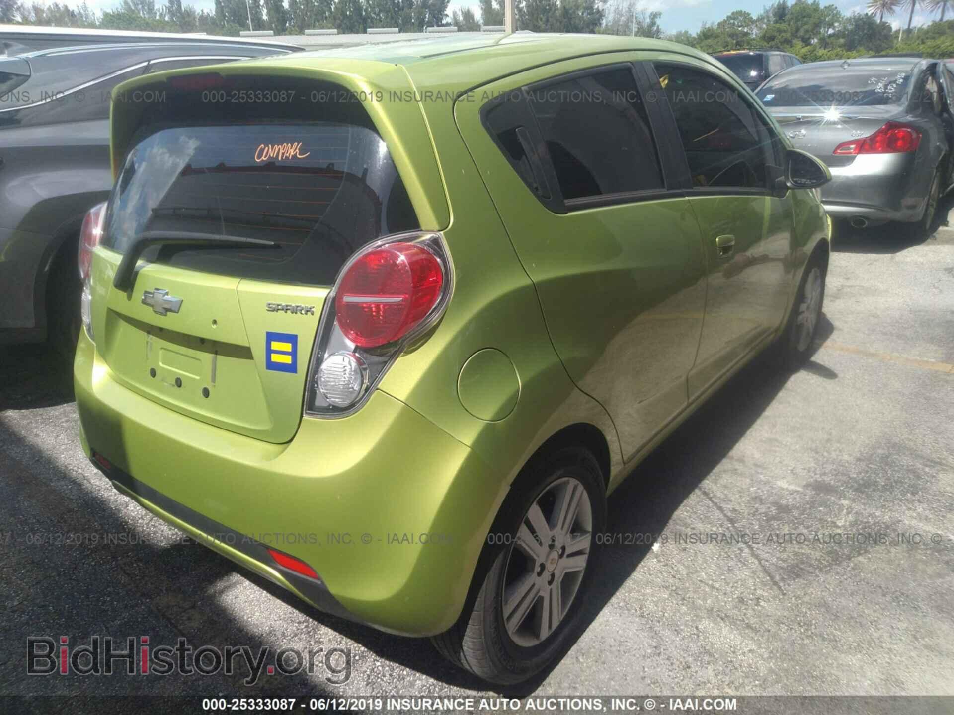 2013 CHEVROLET SPARK - VIN: KL8CD6S96DC506770 - Фото 4