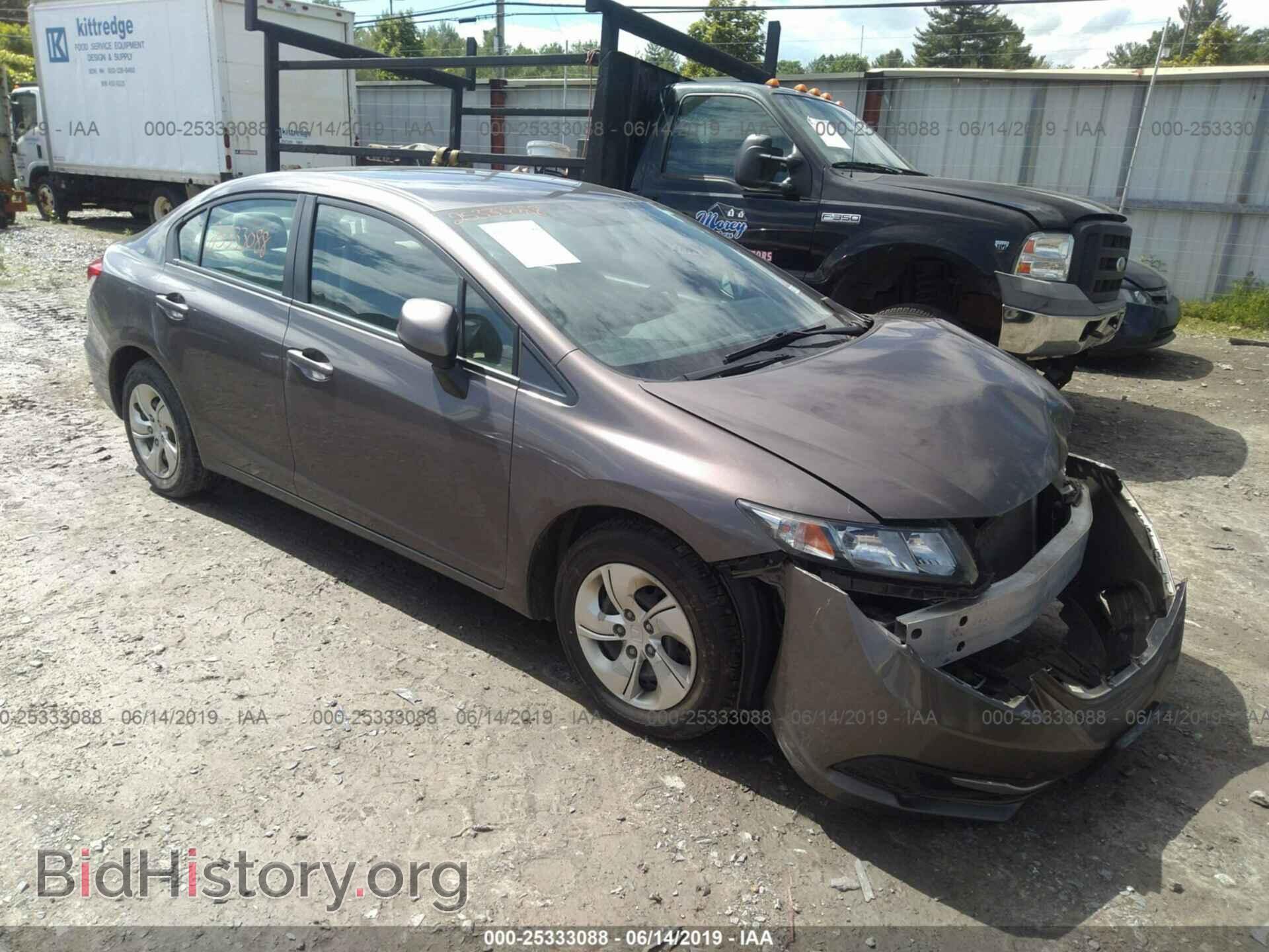 Фотография 2HGFB2F59DH552246 - HONDA CIVIC 2013