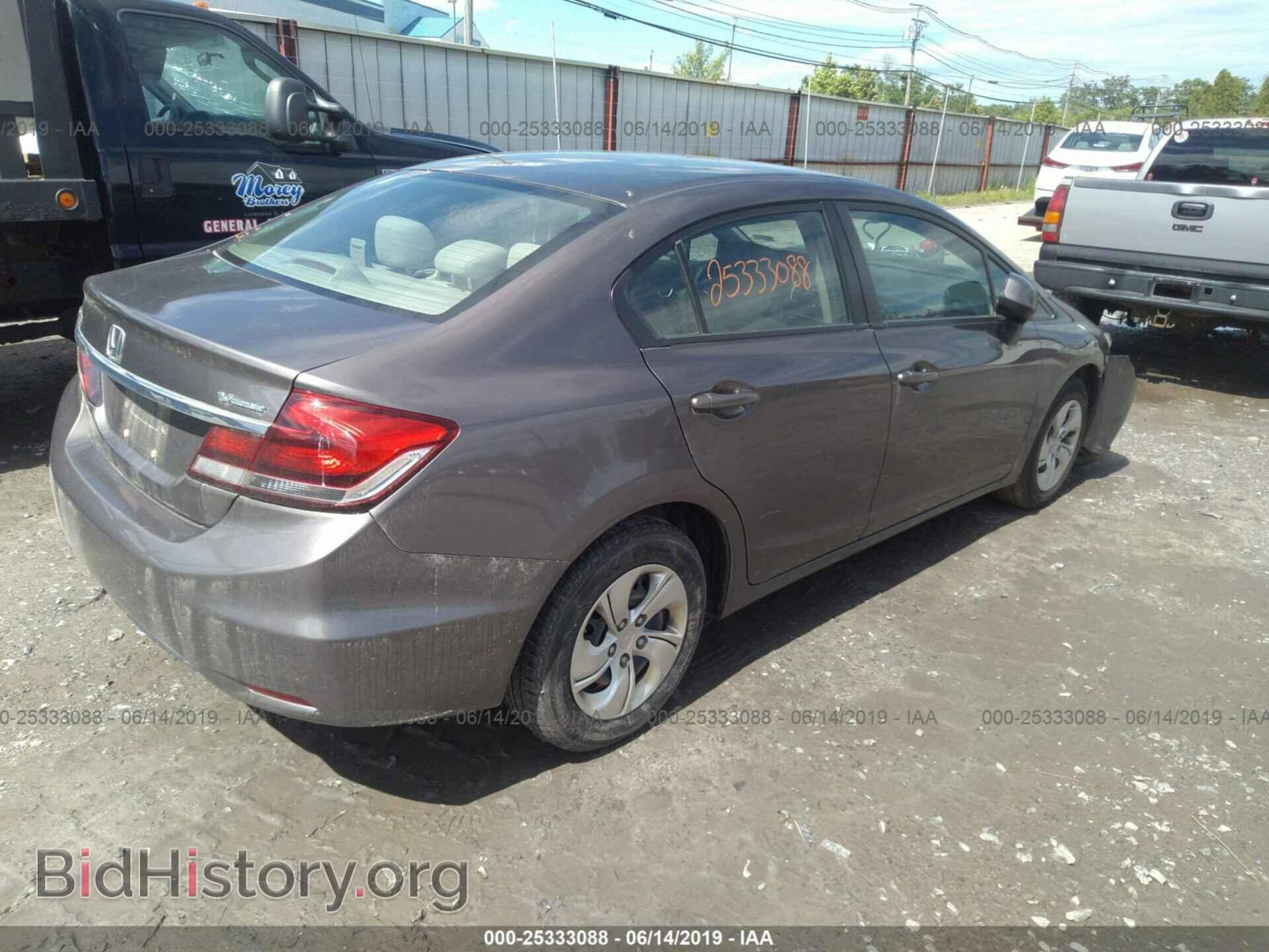2013 HONDA CIVIC - VIN: 2HGFB2F59DH552246 - Фото 4