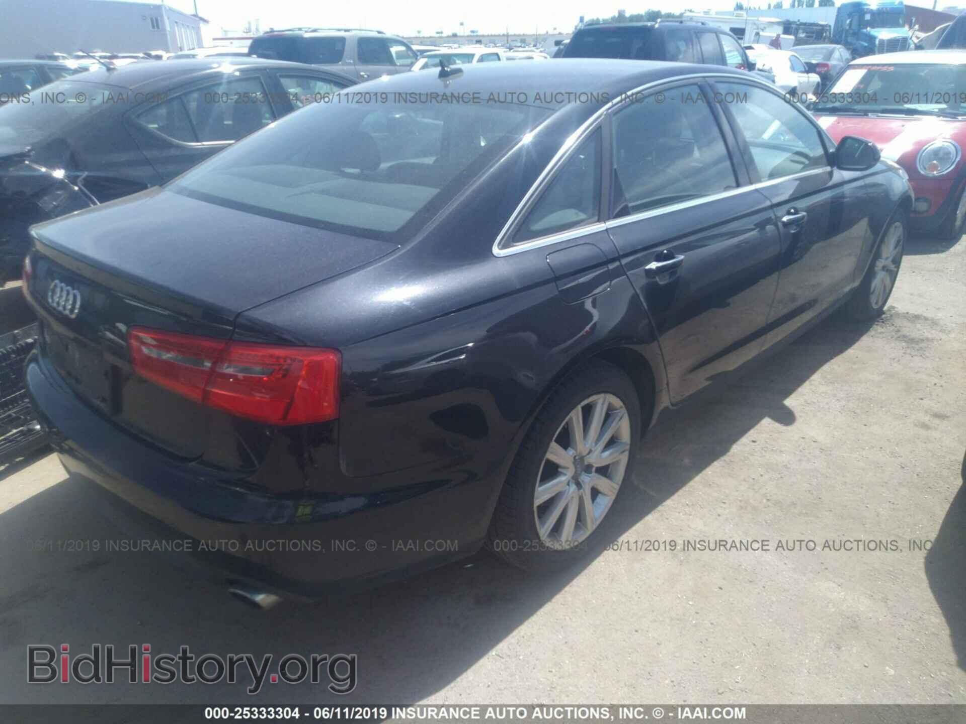2013 AUDI A6 - VIN: WAUGFAFC0DN127504 - Фото 4