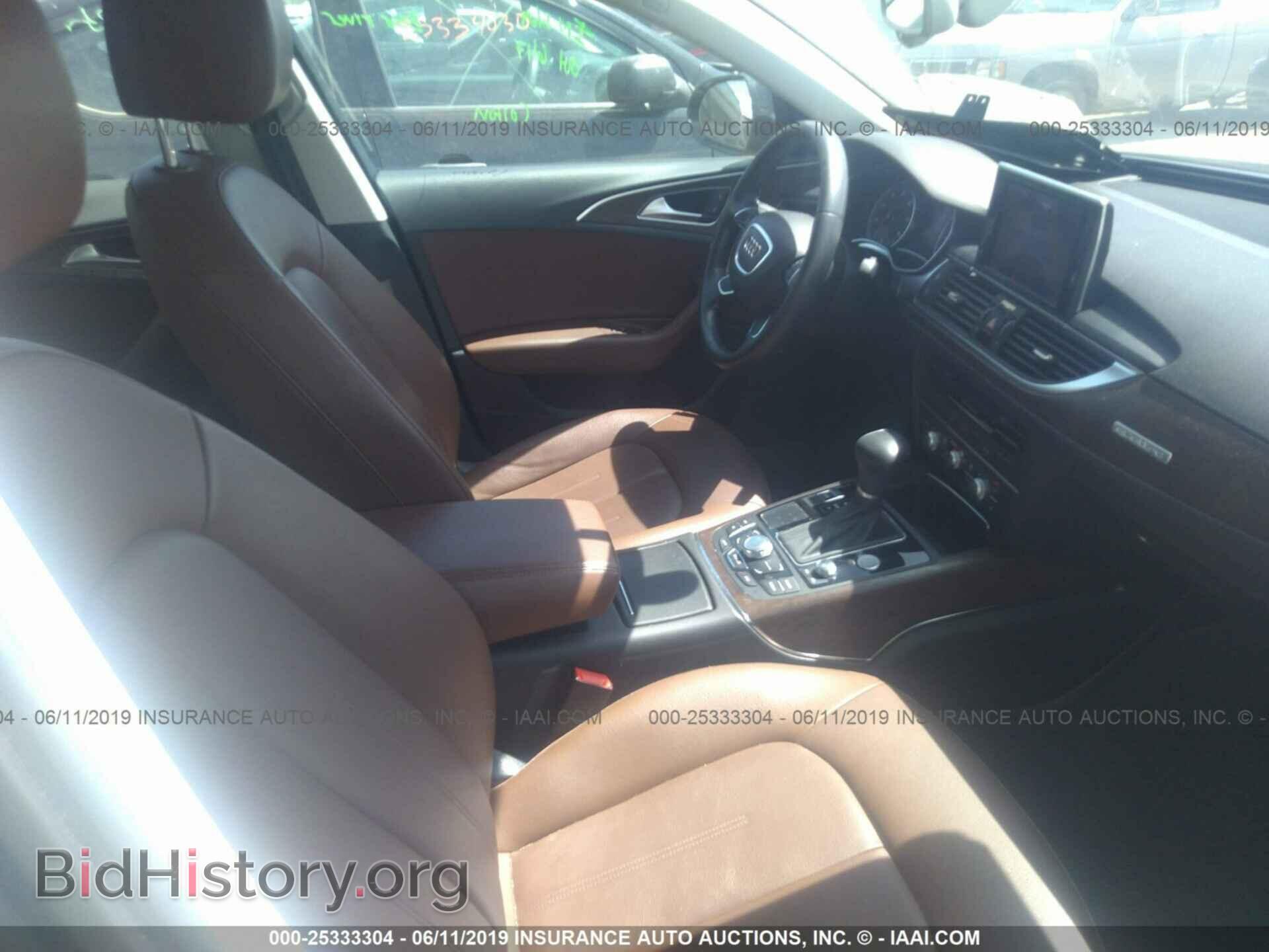 2013 AUDI A6 - VIN: WAUGFAFC0DN127504 - Фото 5