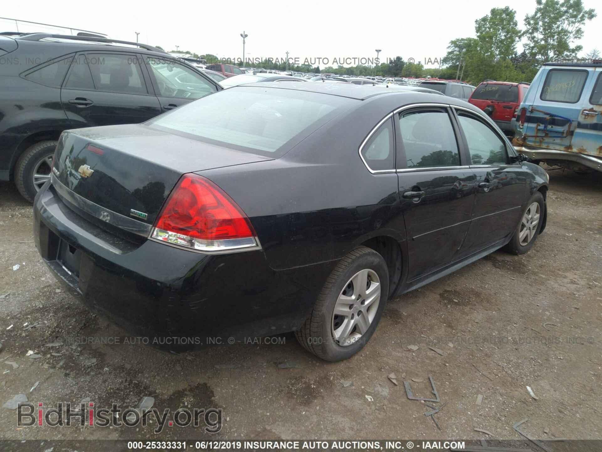 2011 CHEVROLET IMPALA - VIN: 2G1WF5EK1B1166009 - Фото 4