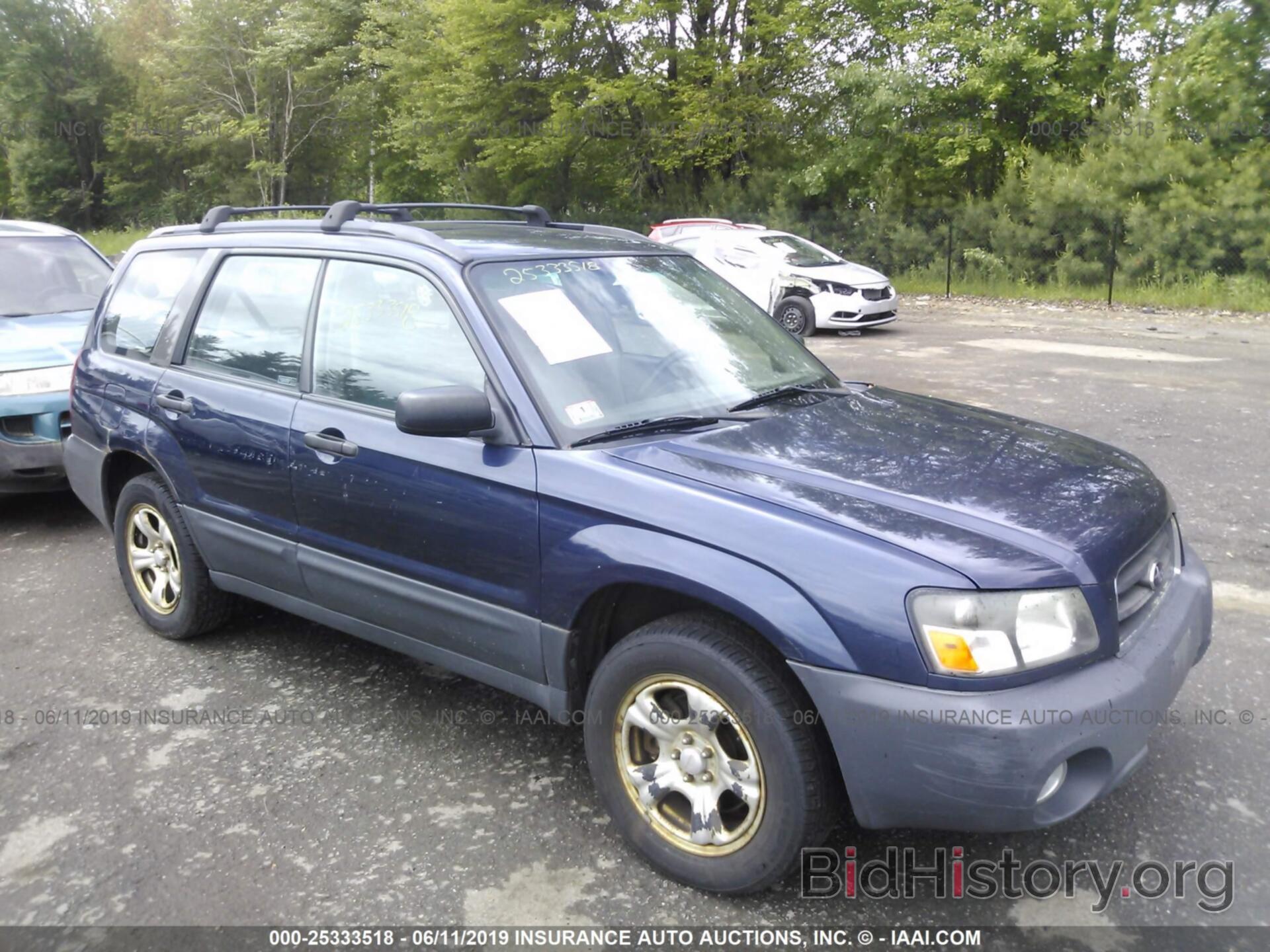 Photo JF1SG63645H735585 - SUBARU FORESTER 2005