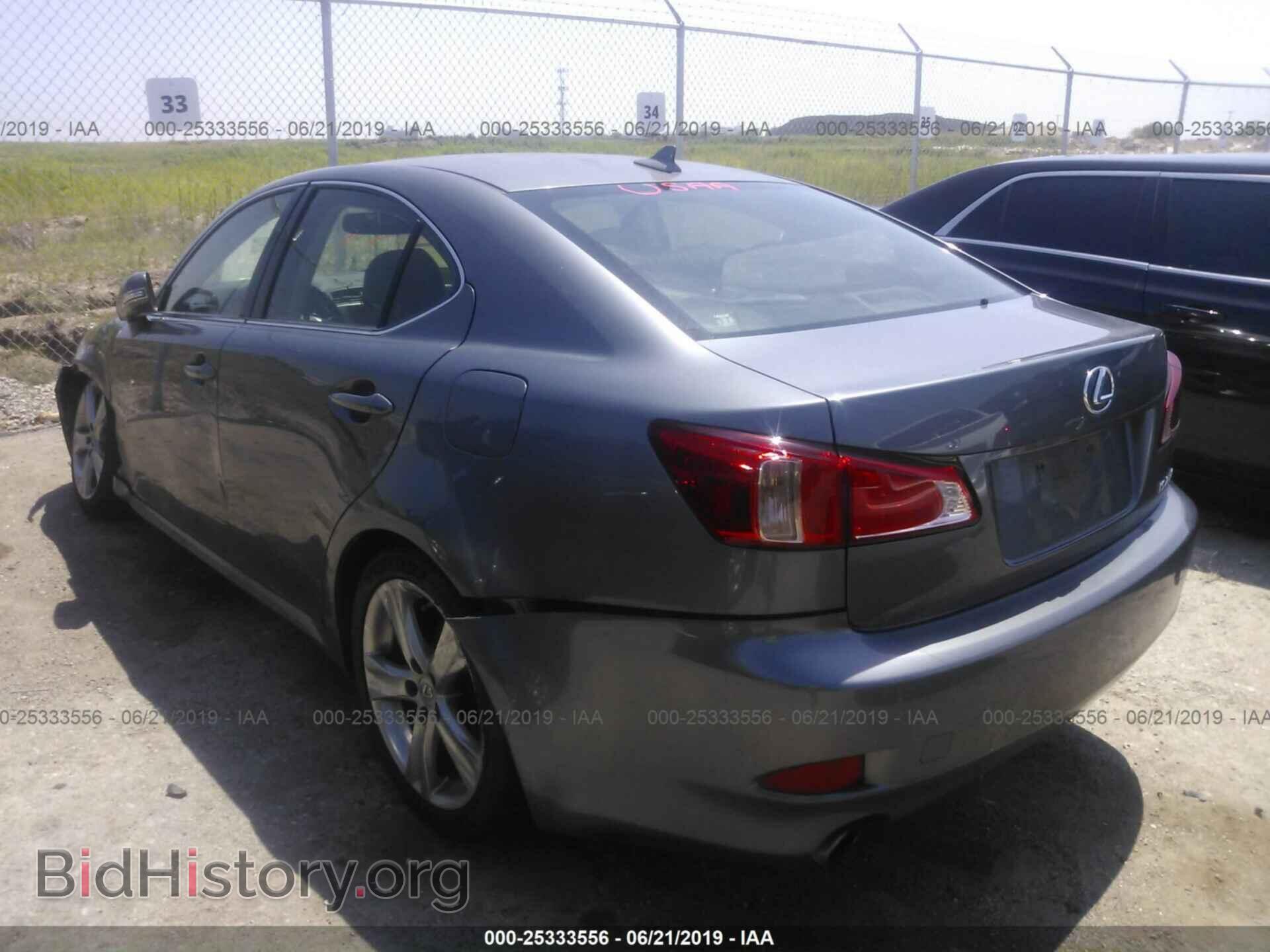 2012 LEXUS IS - VIN: JTHBF5C27C5160917 - Photo 3