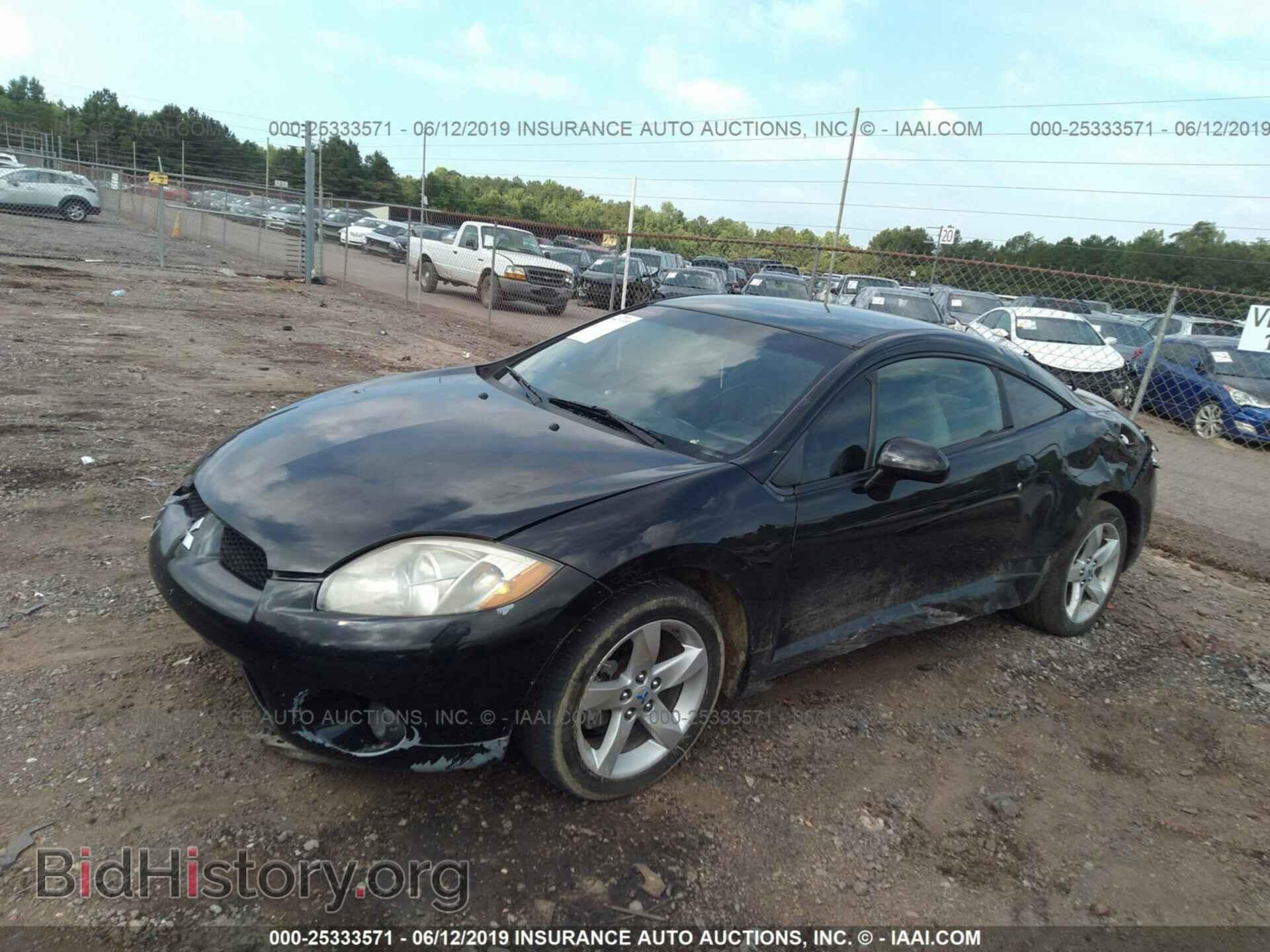 2007 MITSUBISHI ECLIPSE - VIN: 4A3AK24F27E011701 - Photo 2