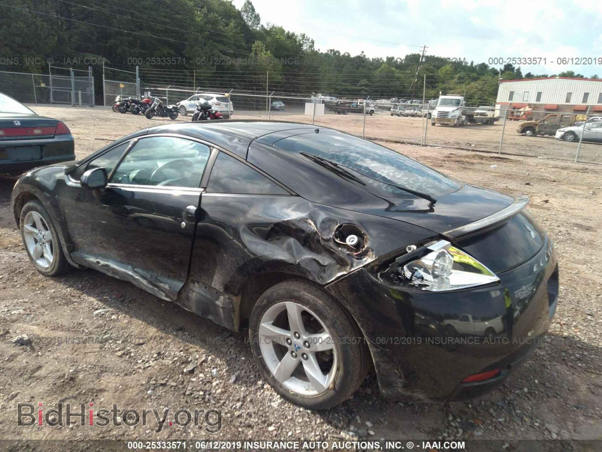 2007 MITSUBISHI ECLIPSE - VIN: 4A3AK24F27E011701 - Photo 3