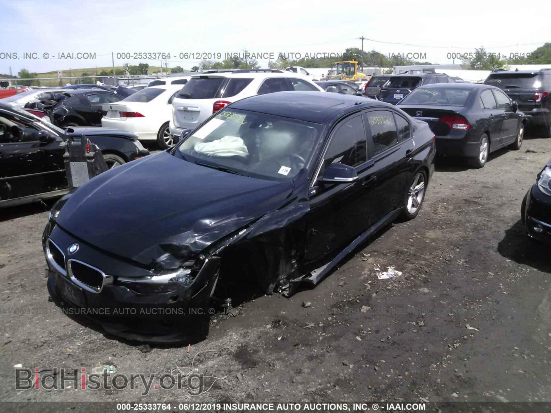 2014 BMW 328 - VIN: WBA3B5G5XENS06410 - Фото 2