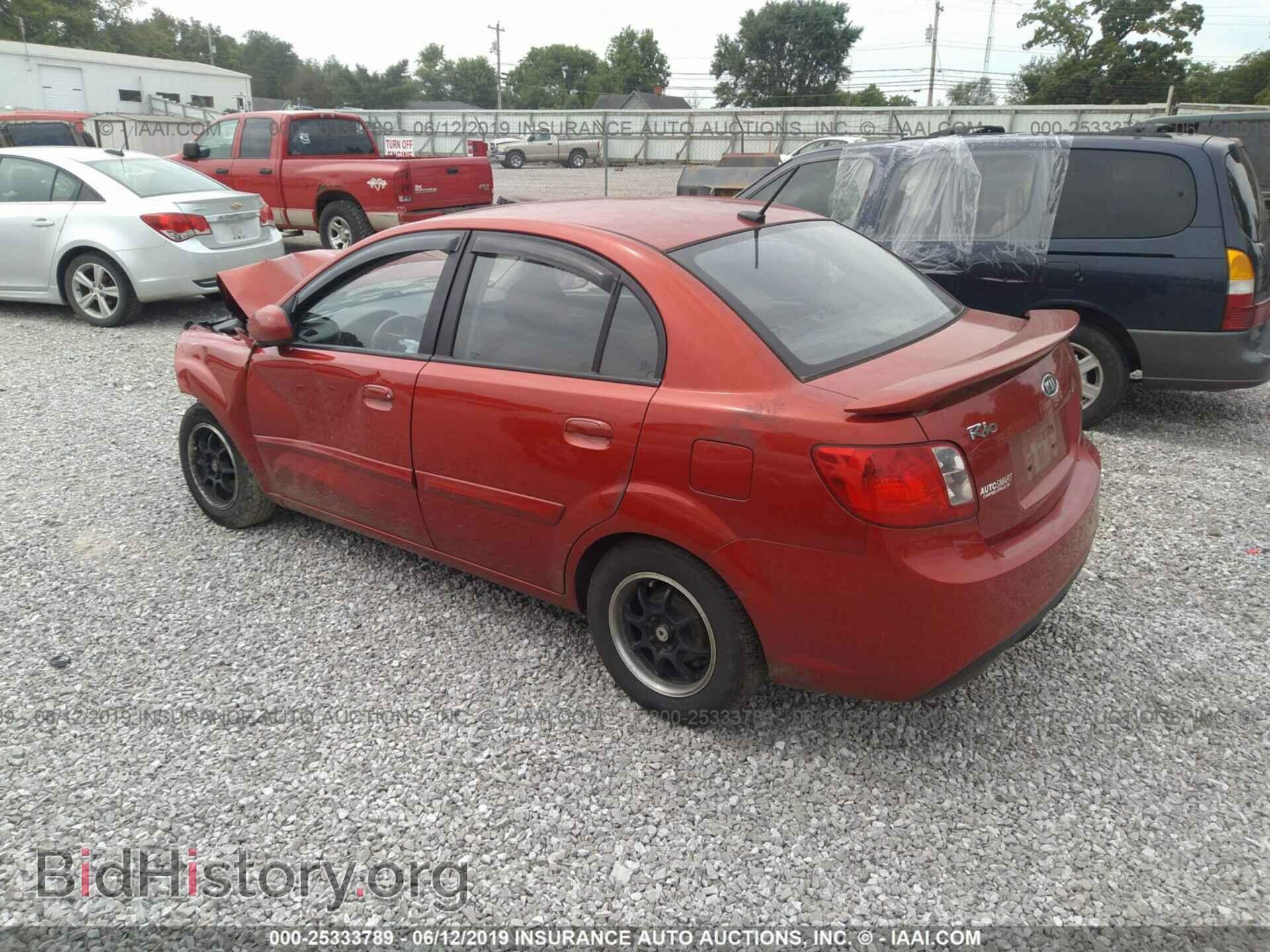 2011 KIA RIO - VIN: KNADH4A37B6855947 - Фото 3