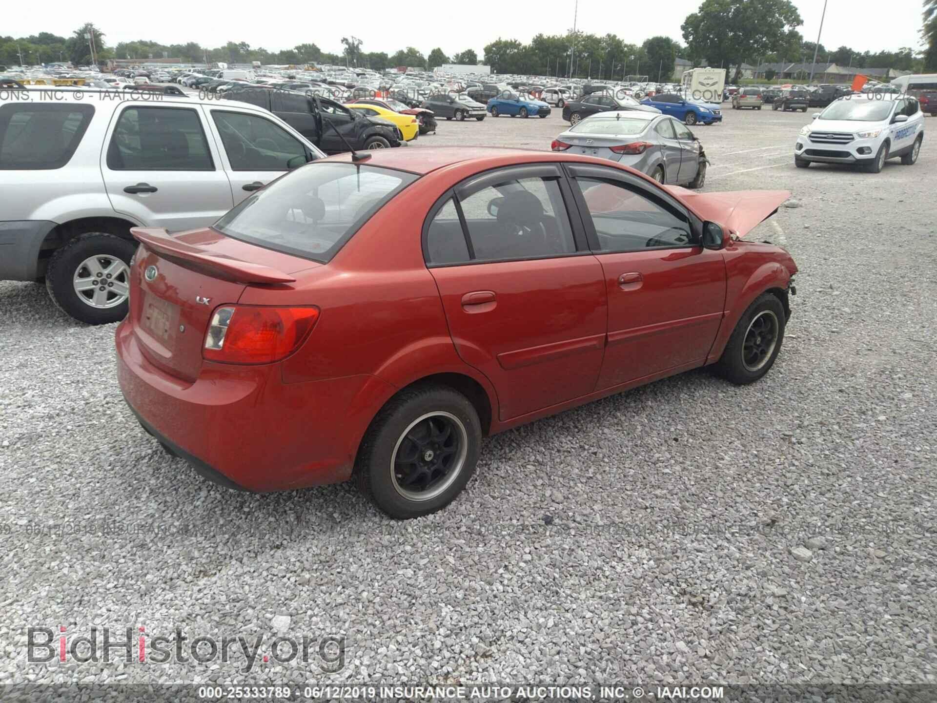 2011 KIA RIO - VIN: KNADH4A37B6855947 - Фото 4
