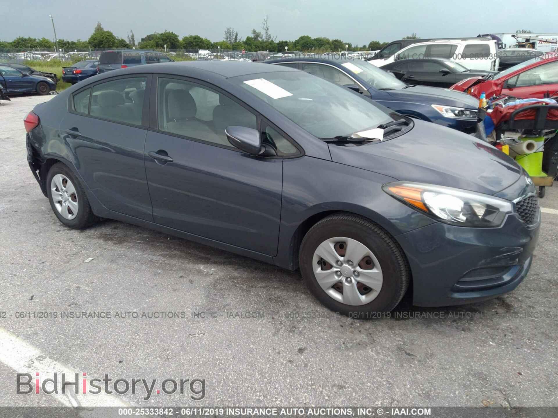 Фотография KNAFX4A68F5257819 - KIA FORTE 2015