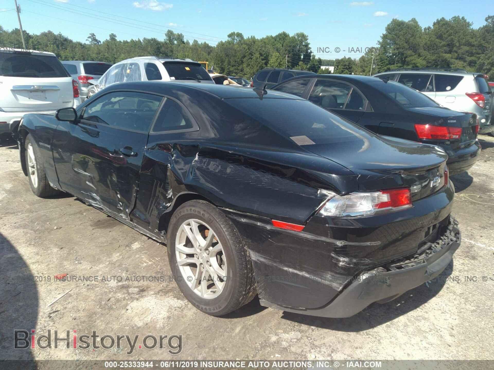 2014 CHEVROLET CAMARO - VIN: 2G1FA1E30E9168243 - Photo 3