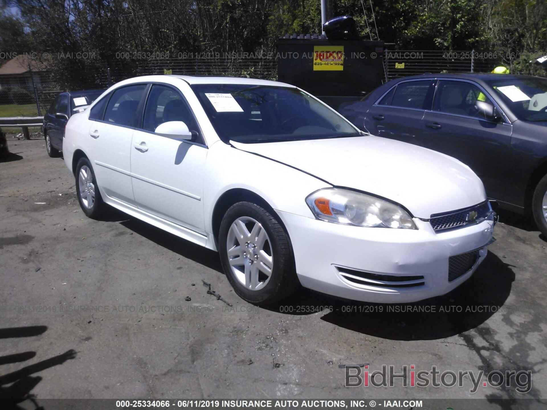 Photo 2G1WG5E37C1100233 - CHEVROLET IMPALA 2012