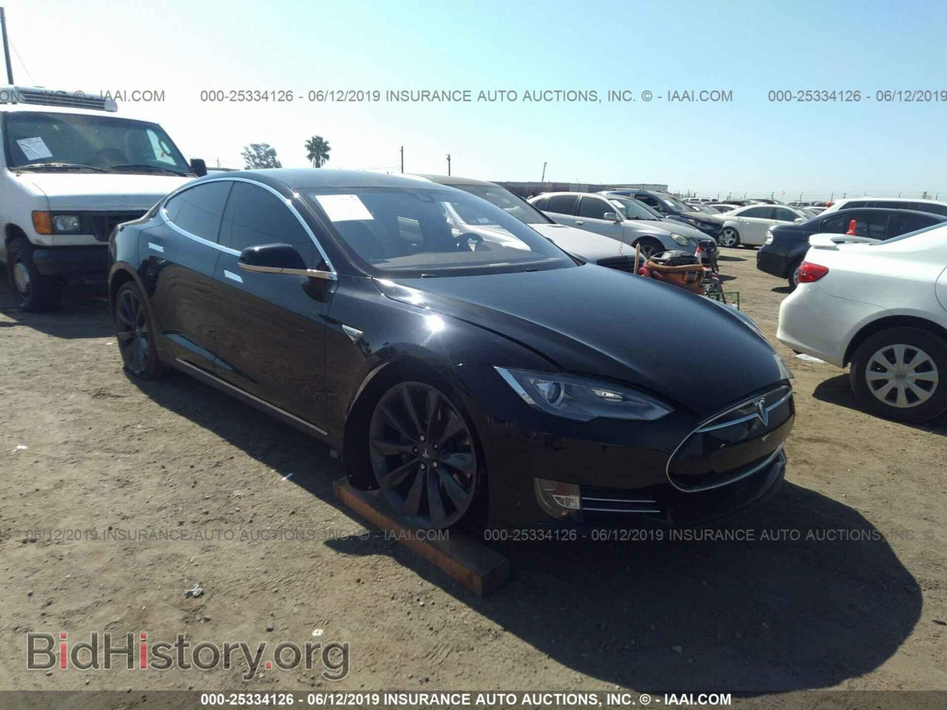 Photo 5YJSA1H19EFP57240 - TESLA MODEL S 2014