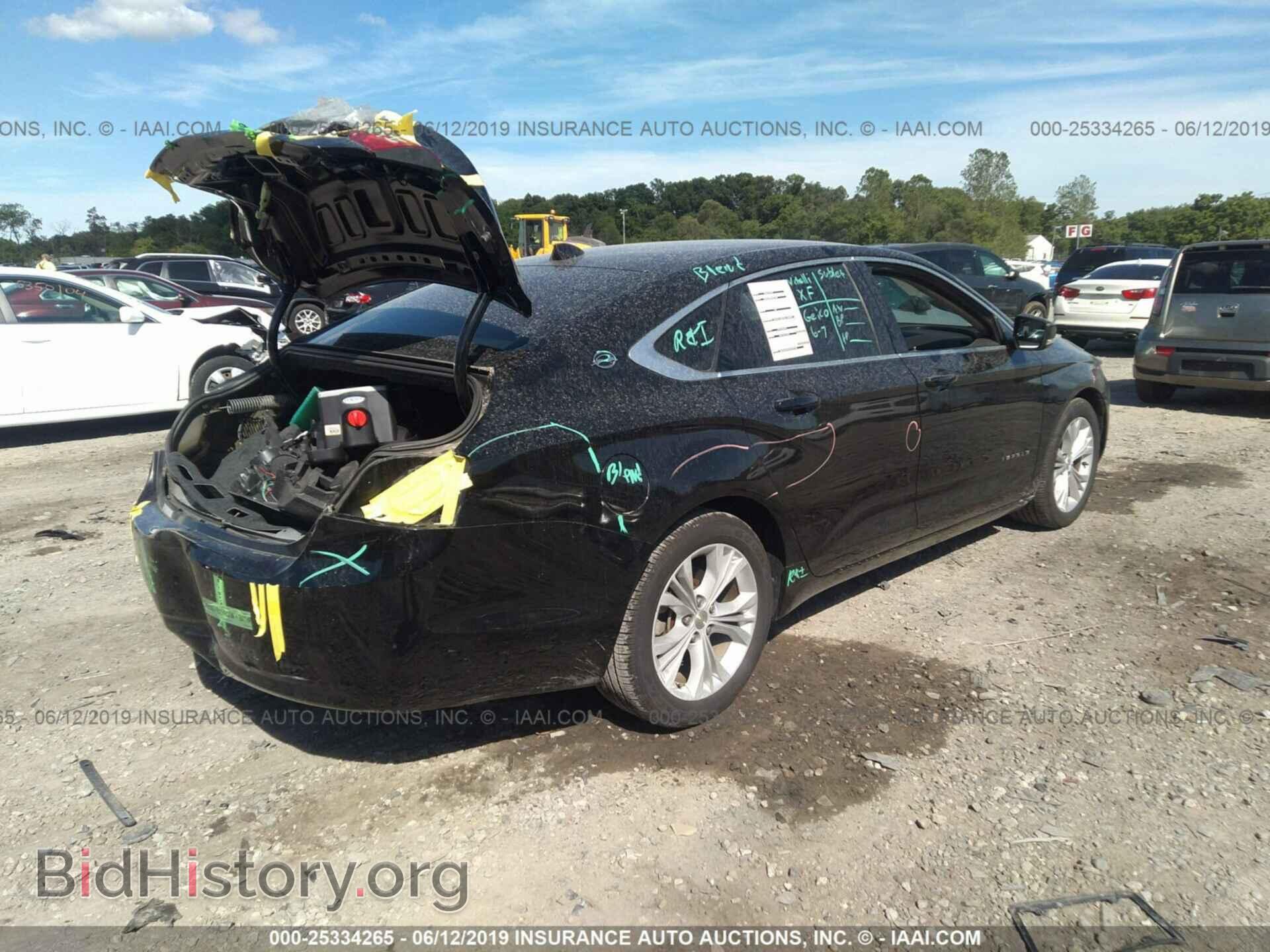 2014 CHEVROLET IMPALA - VIN: 2G1125S37E9204335 - Фото 4