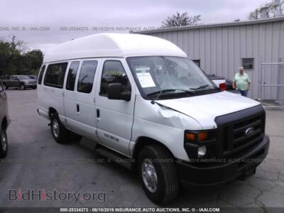 2014 Ford ECONOLINE E250 VAN, белый — VIN 1FTNS2EW2EDA90308, IAAI