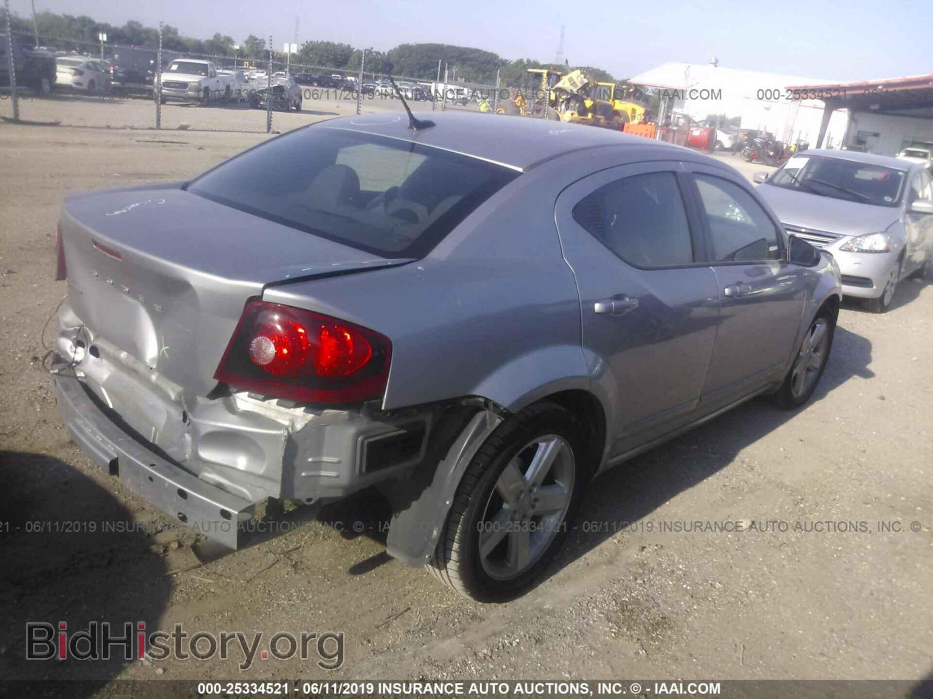 2013 DODGE AVENGER - VIN: 1C3CDZAB4DN741223 - Фото 4