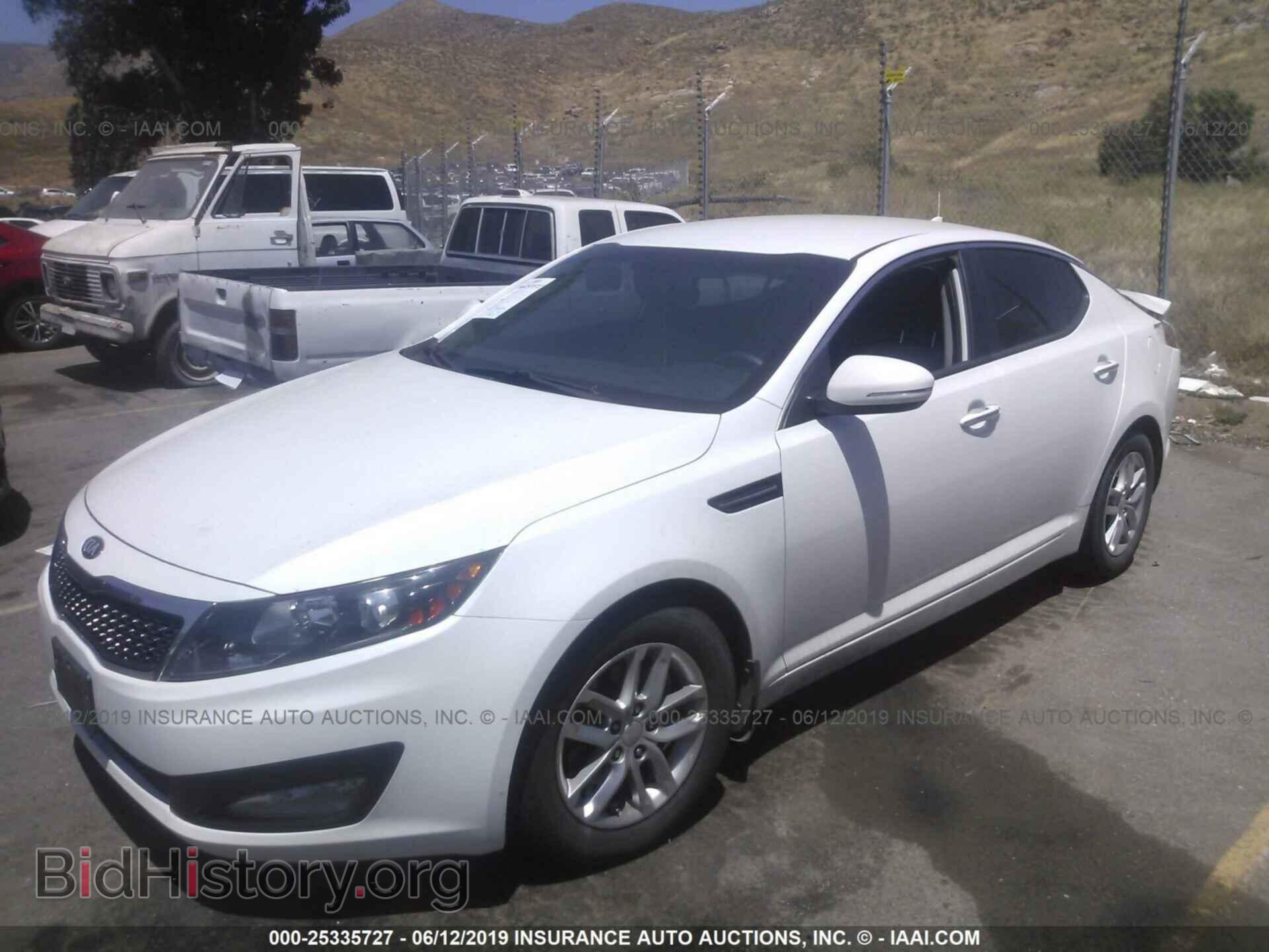2013 KIA OPTIMA - VIN: KNAGM4A72D5347910 - Photo 2