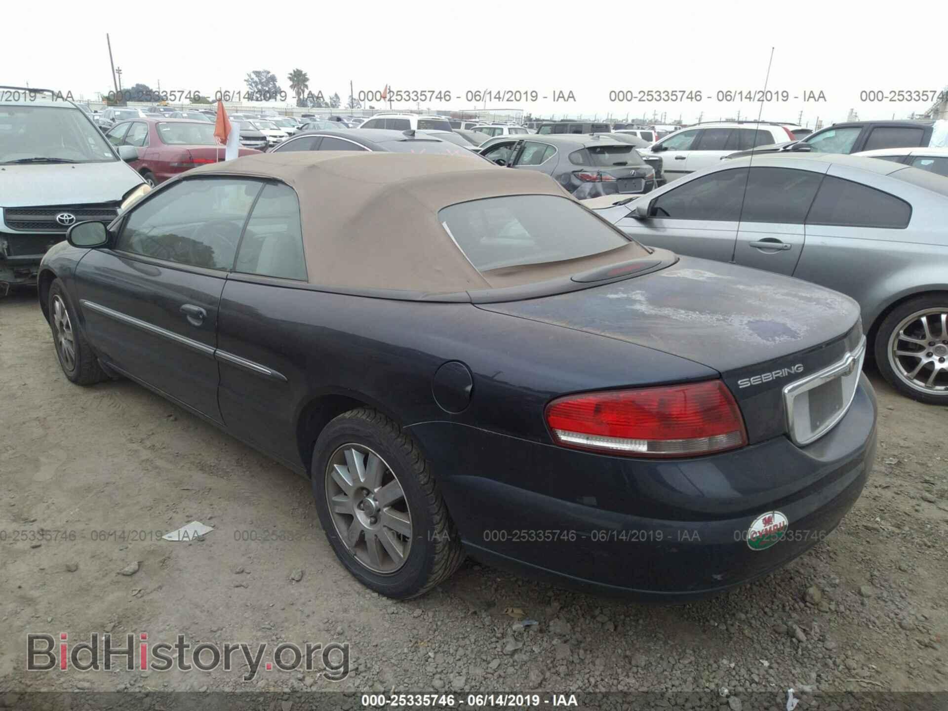 2004 CHRYSLER SEBRING - VIN: 1C3EL65R74N214195 - Фото 3