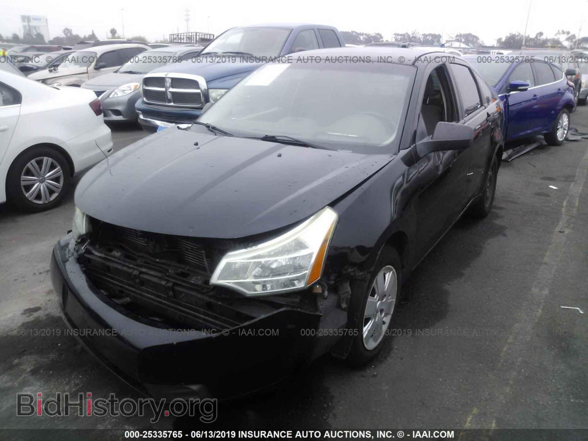 2008 FORD FOCUS - VIN: 1FAHP34N48W150343 - Фото 2
